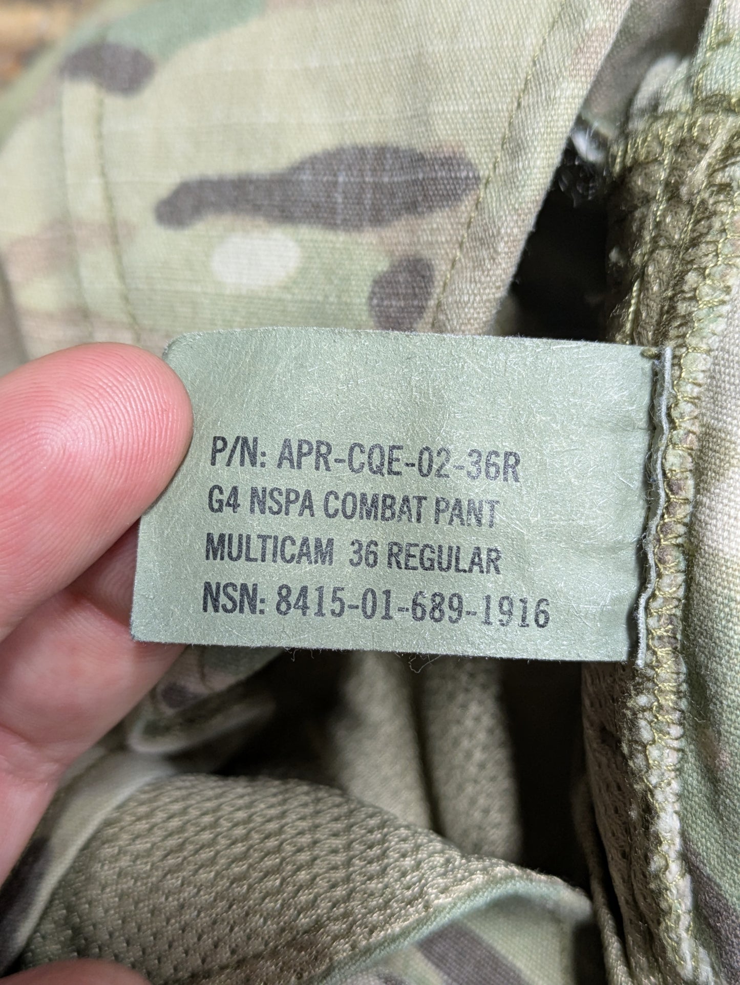Crye Precision Multicam NSPA G4 Combat Trousers - 36 Regular 36R