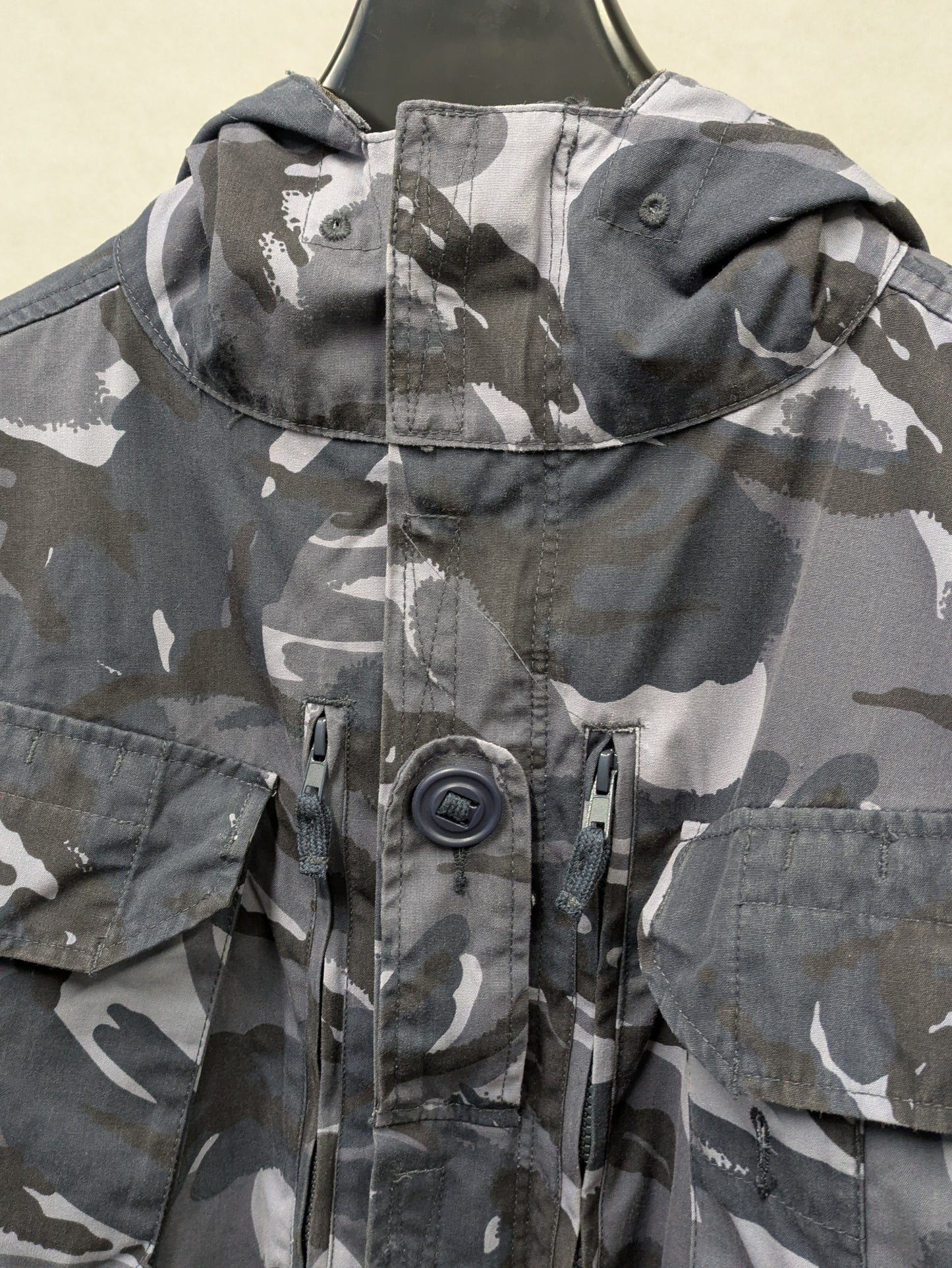 British Army OPFOR Blue DPM Camo Windproof Combat Smock Jacket - 190/120