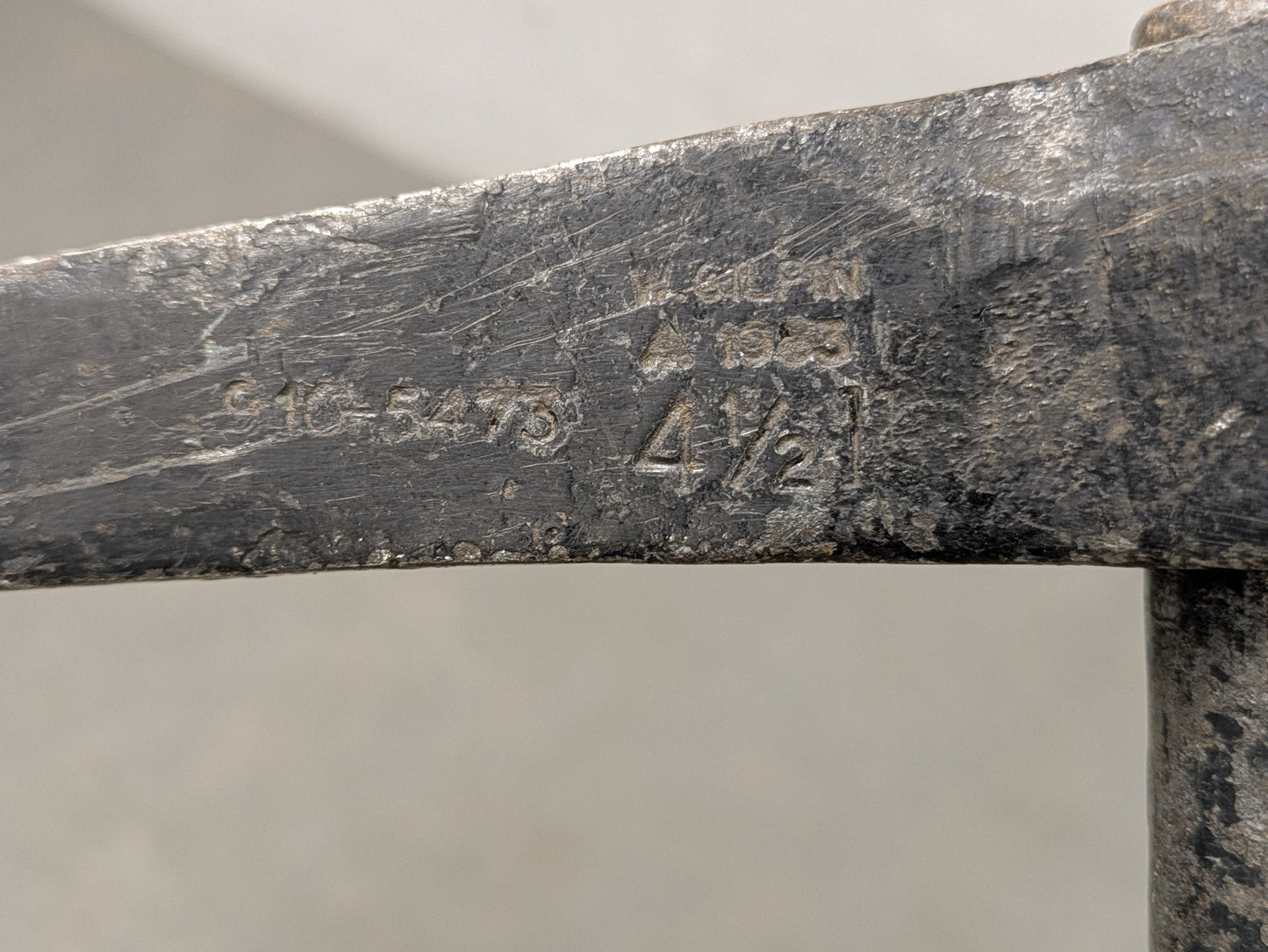 W. Gilpin 4.5lb Pick Axe - Dated 1983