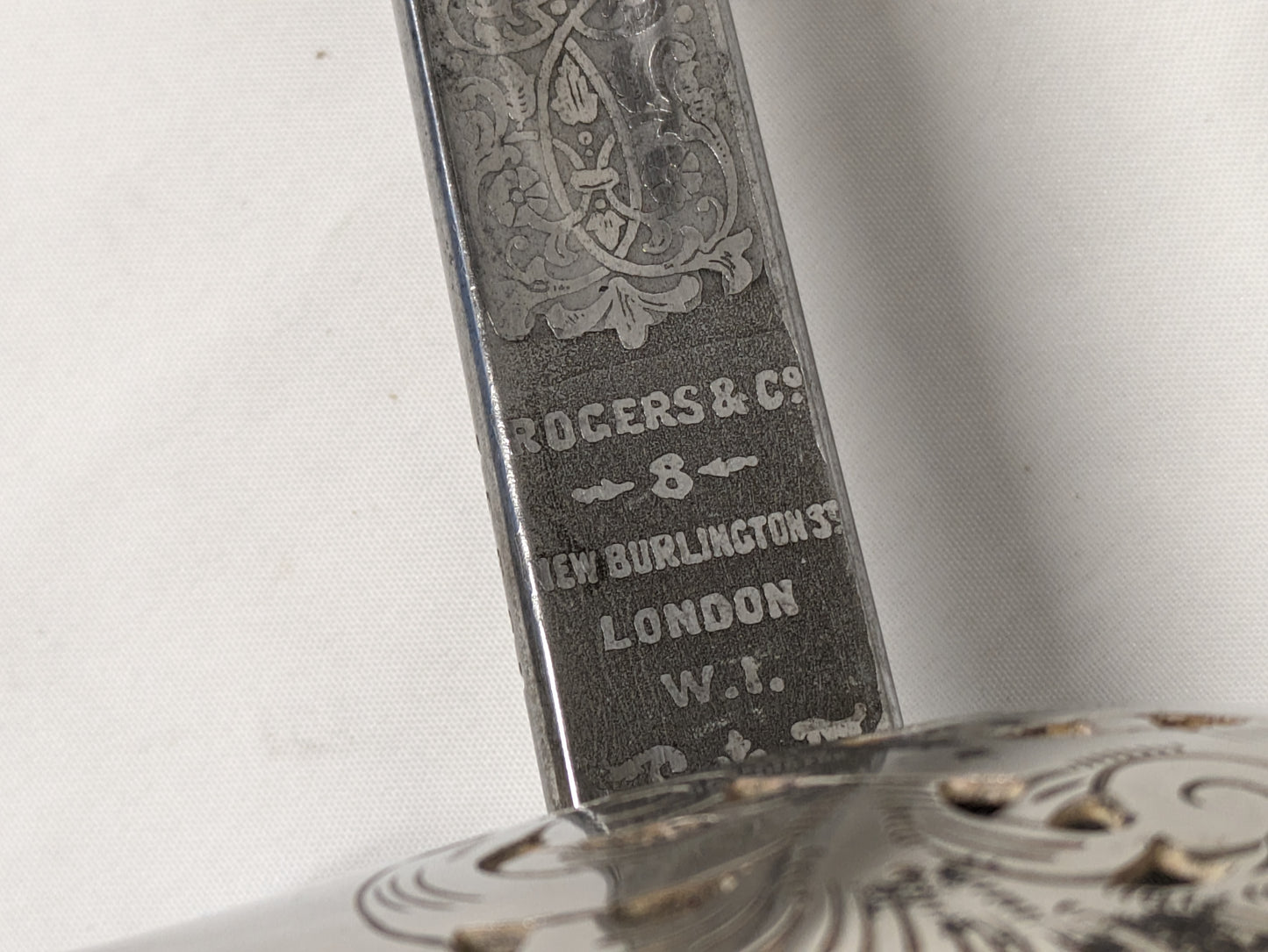 British 1897 Pattern Royal Engineers Officers Sword - Rogers & Co 15591