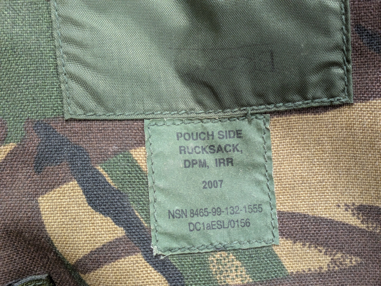 British Army DPM Camo Bergen Rucksack 10L Rocket Side Pouch Pair