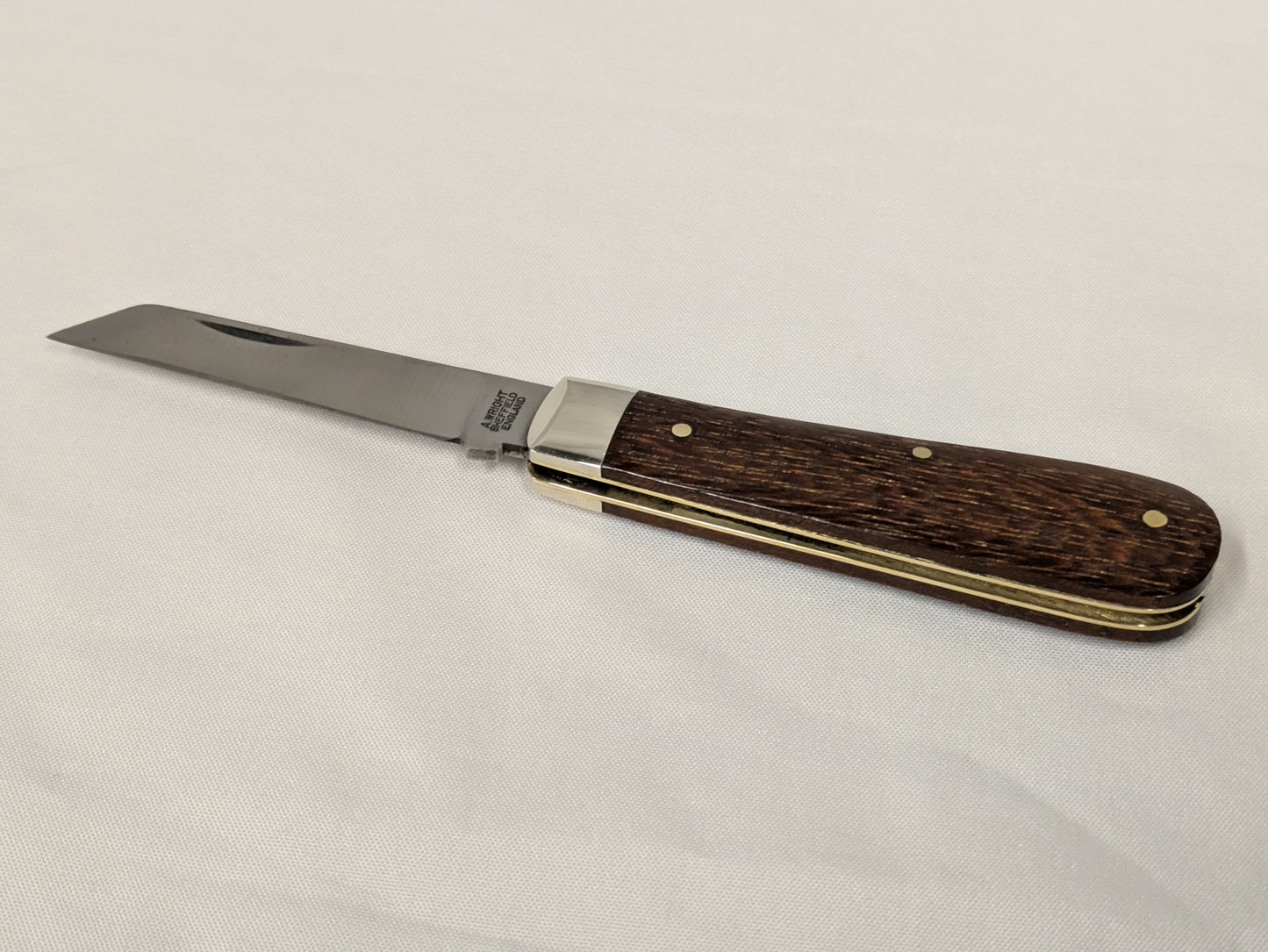 Arthur Wright & Sons Lambfoot Rosewood Handle Folding Pocket Knife
