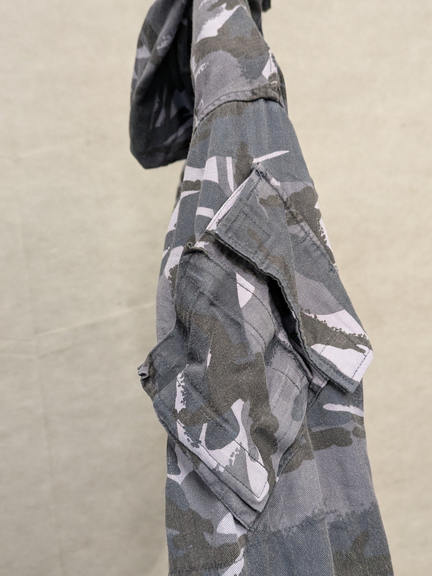 British Army OPFOR Blue DPM Camo Windproof Combat Smock Jacket - 190/120