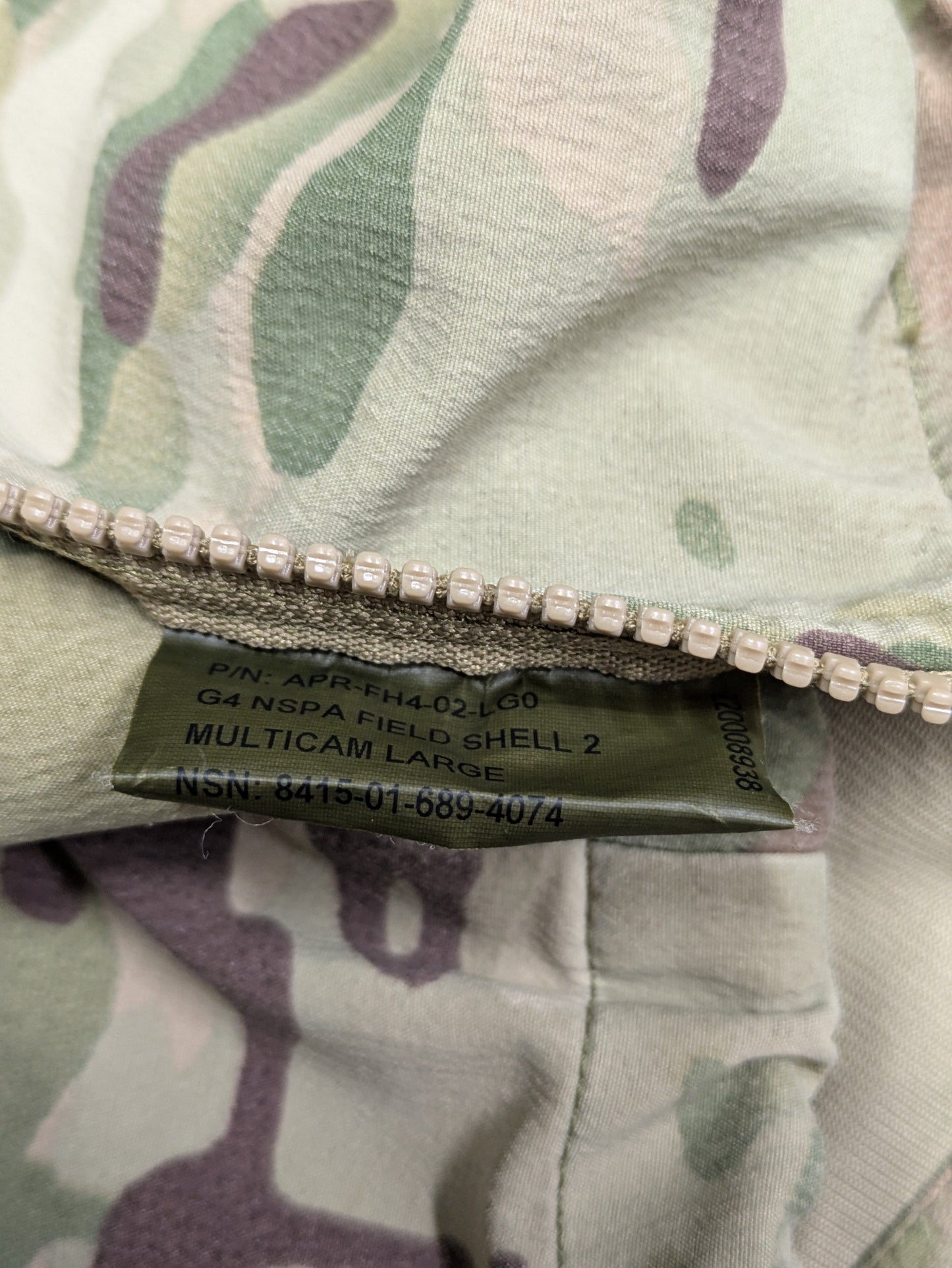 Crye Precision Multicam NSPA Fieldshell 2 Soft Shell Jacket - Large