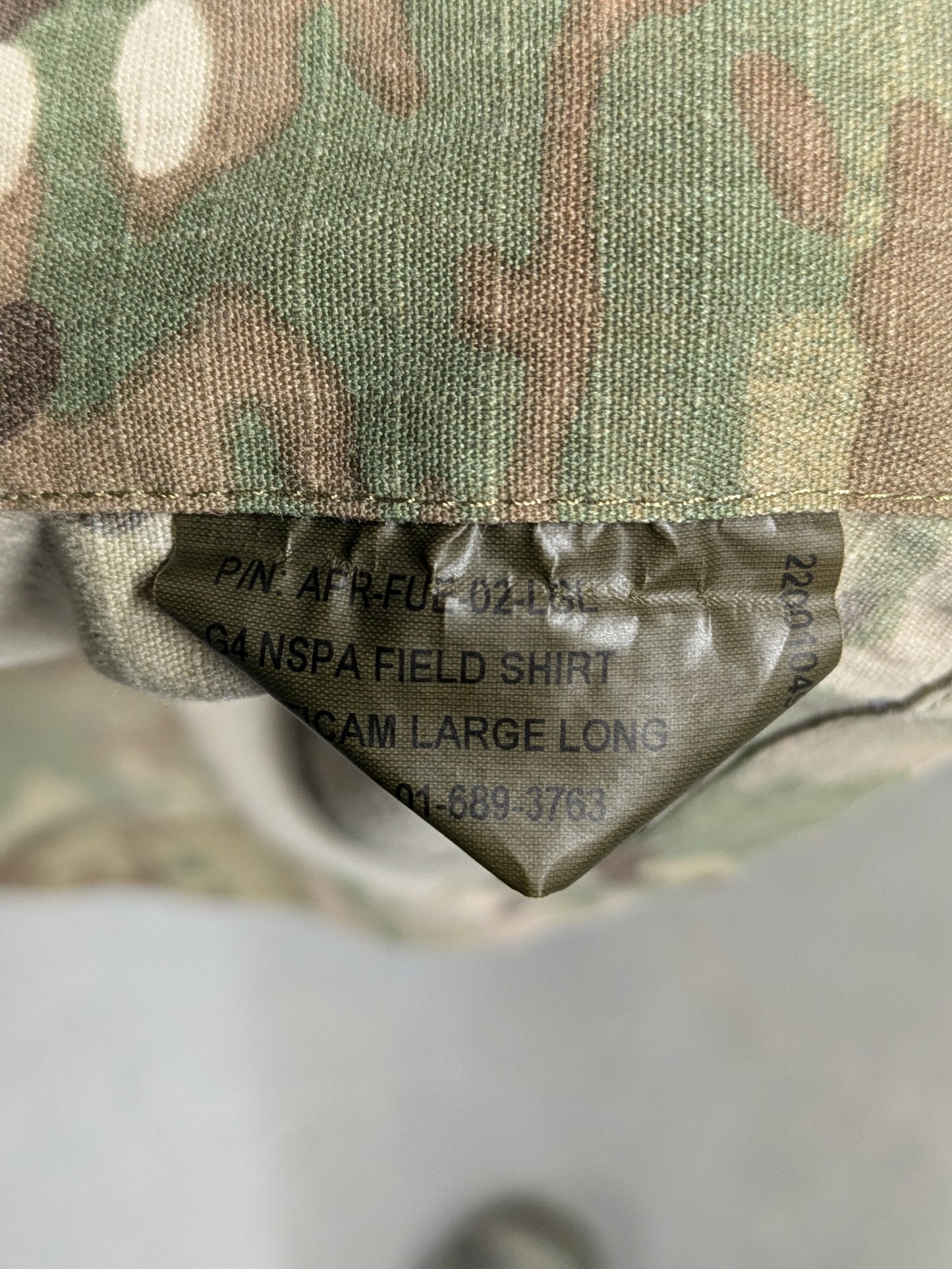 Crye Precision Multicam NSPA G4 Field Shirt - Large Long LG L