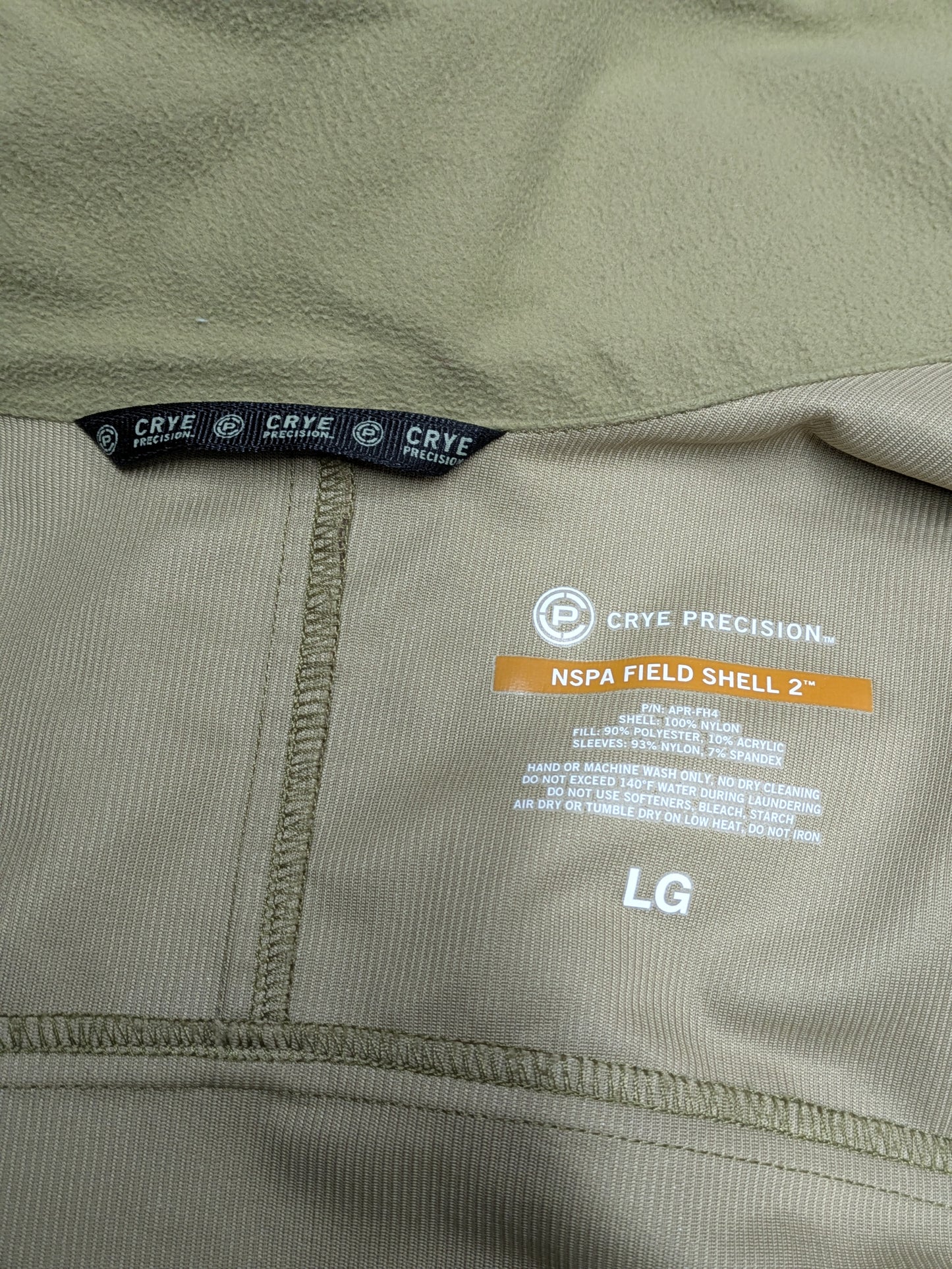 Crye Precision Multicam NSPA Fieldshell 2 Soft Shell Jacket - Large