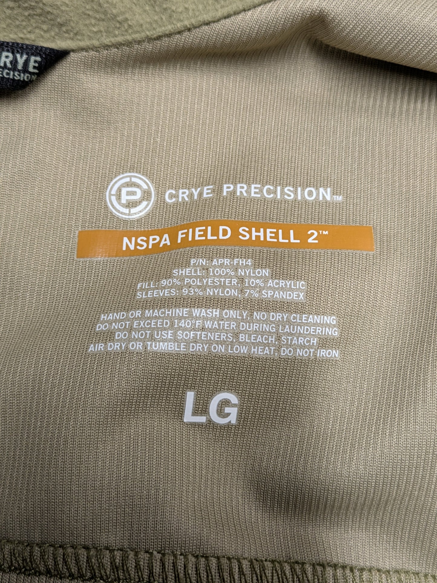 Crye Precision Multicam NSPA Fieldshell 2 Soft Shell Jacket - Large