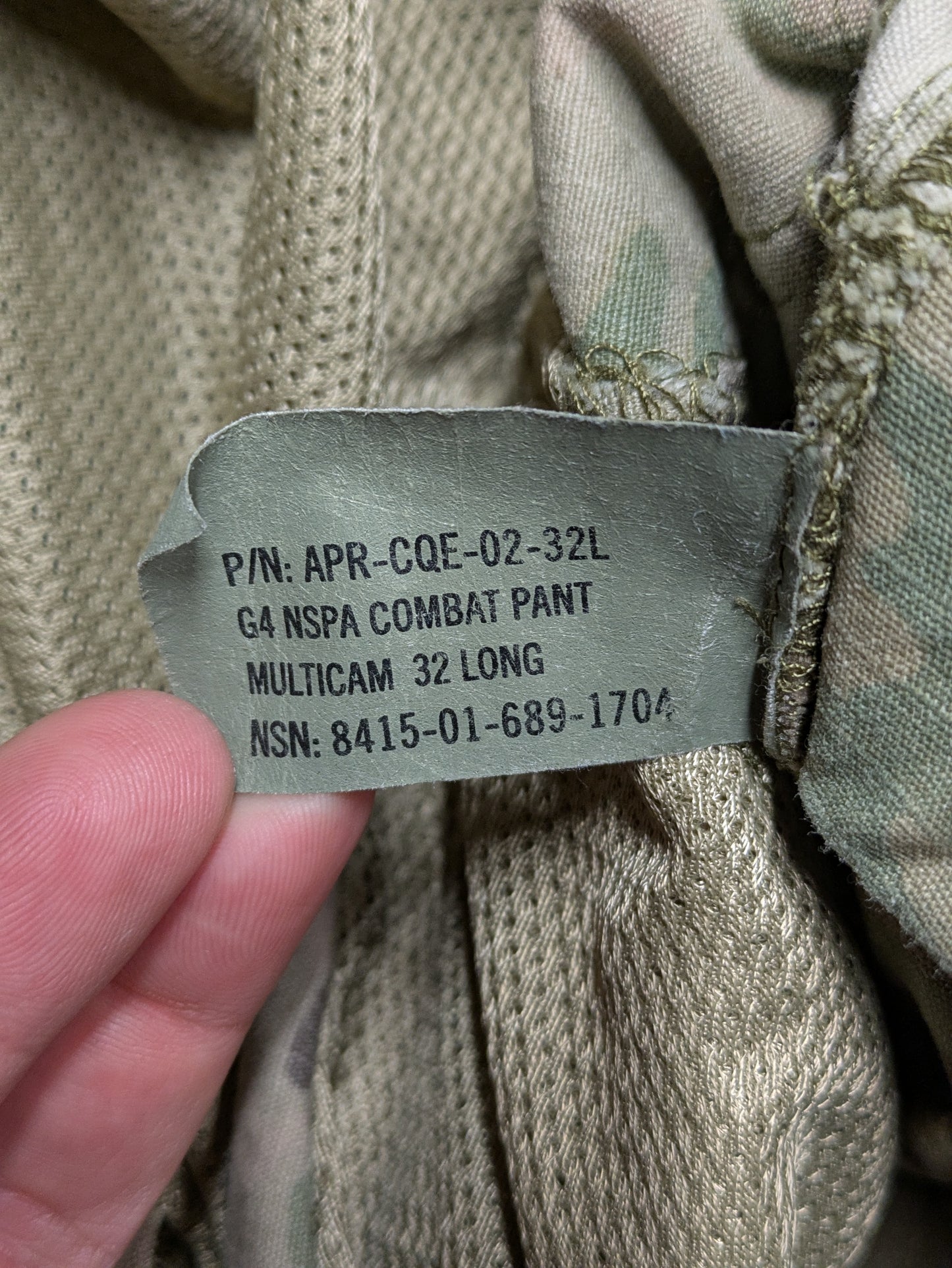 Crye Precision Multicam NSPA G4 Combat Trousers - 32 Long 32L