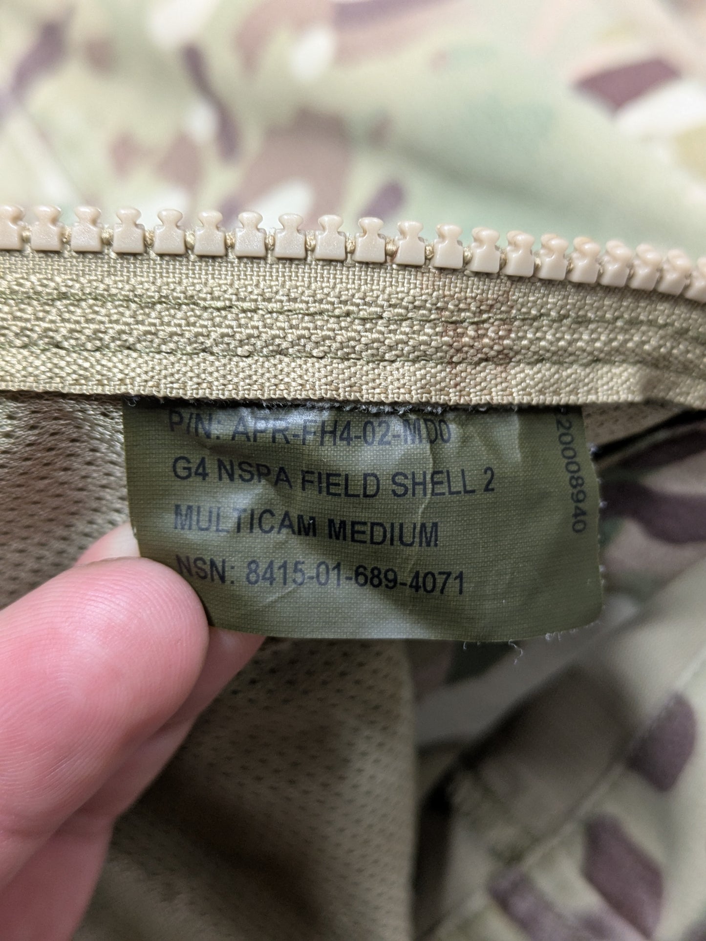 Crye Precision Multicam NSPA Fieldshell 2 Soft Shell Jacket - Medium
