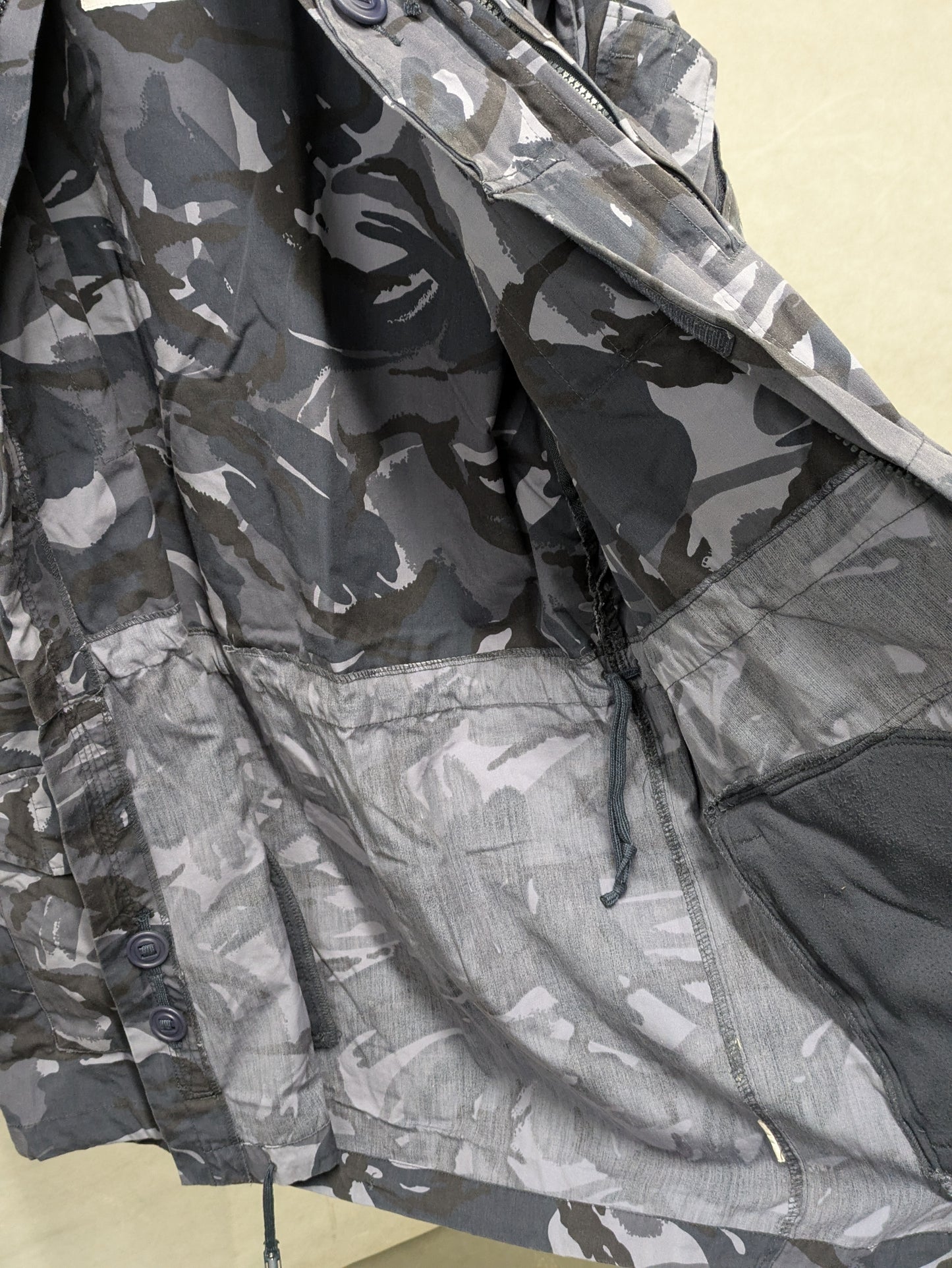 British Army OPFOR Blue DPM Camo Windproof Combat Smock Jacket - 190/120