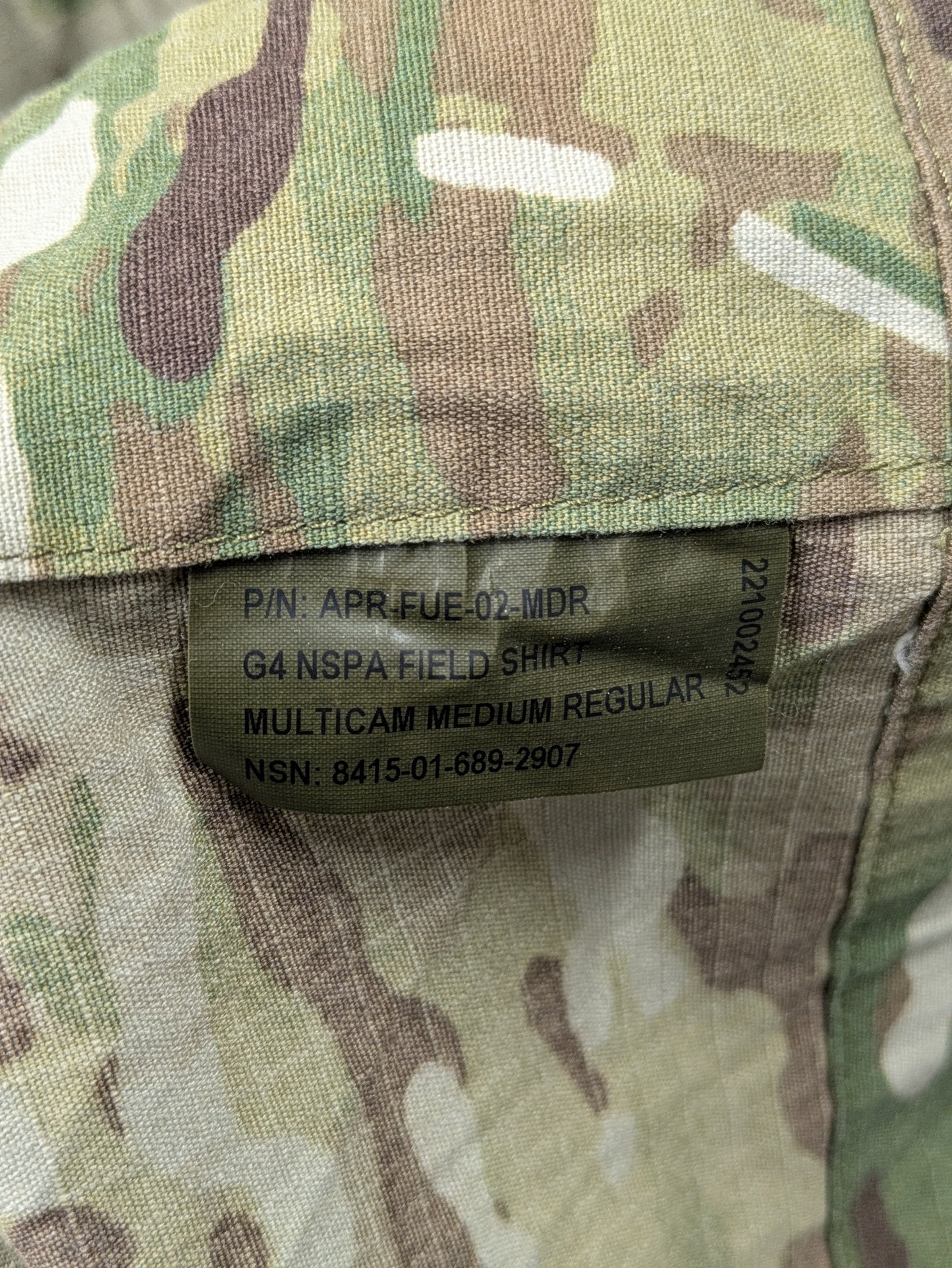Crye Precision Multicam NSPA G4 Field Shirt - Medium Regular MD R