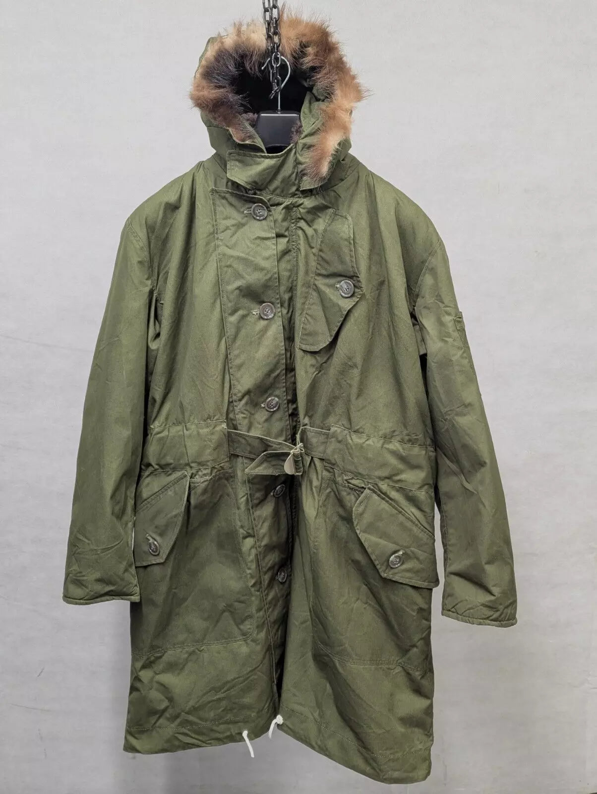 Original 1951 Pattern RAF Military Green Ventile Parka Jacket