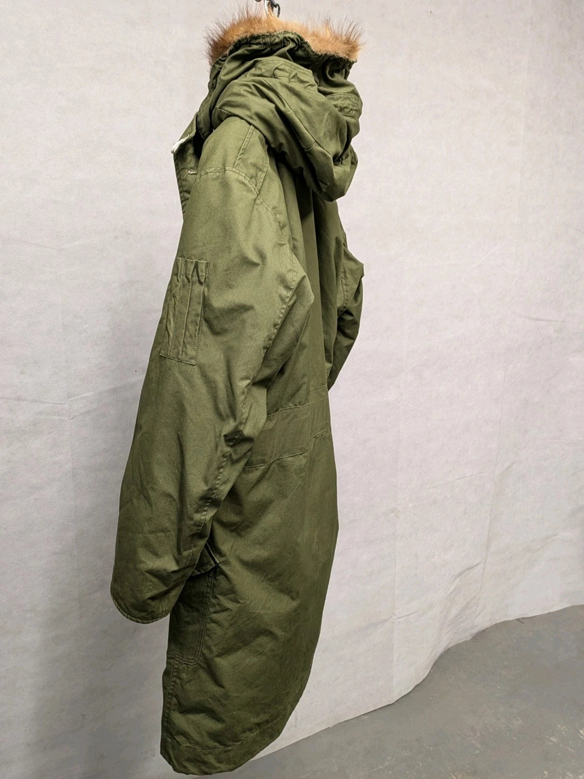 British Army 1951 Pattern Green Ventile Parka Jacket Coat Sealed Pattern - Size 8