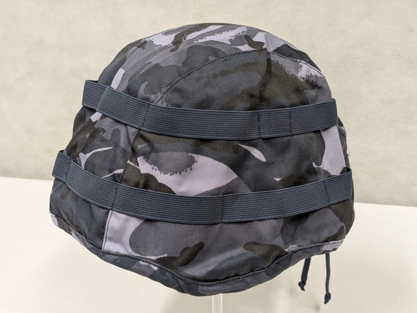 British Army OPFOR Blue DPM Camo MK7 Combat Helmet Cover