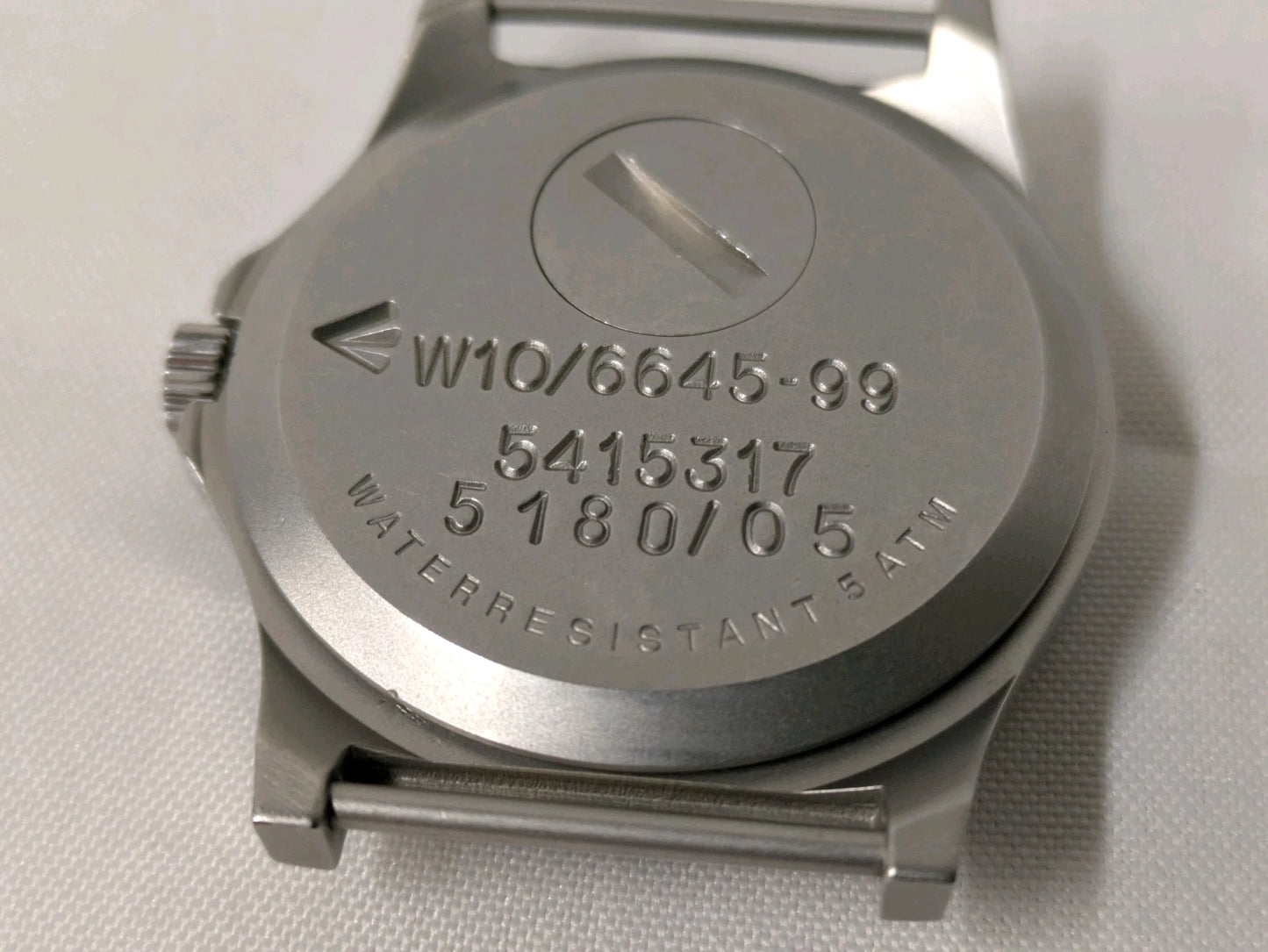 British Army W10 CWC Watch - Dated 2005
