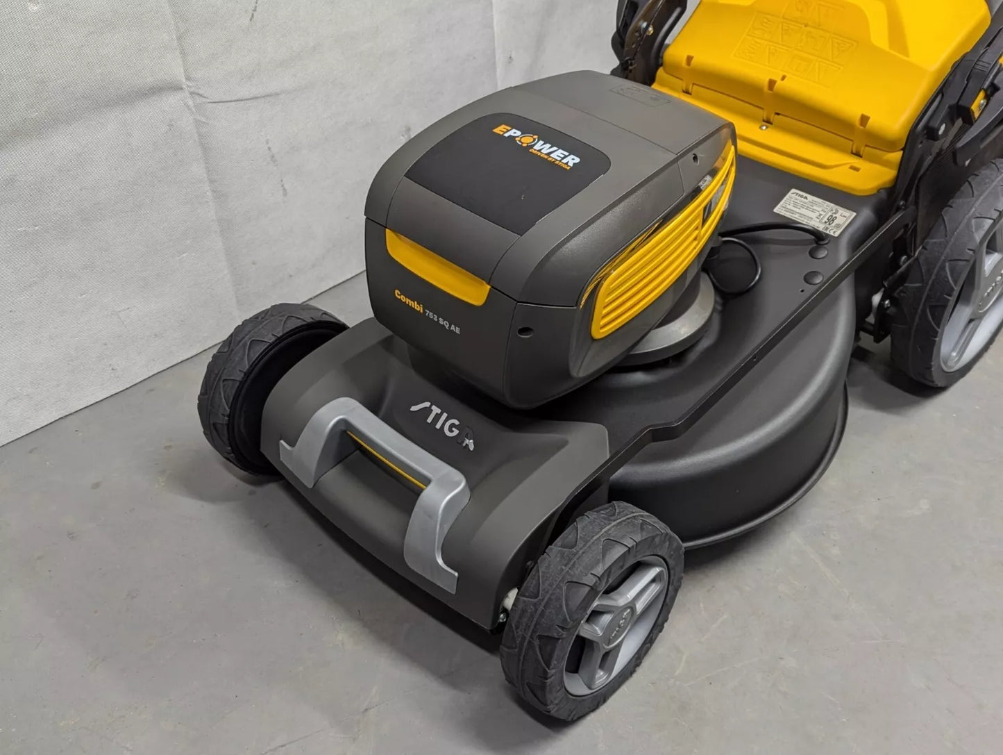 Stiga Combi 753 SQ AE Premium 4 in 1 Battery Powered Lawnmower - NEW
