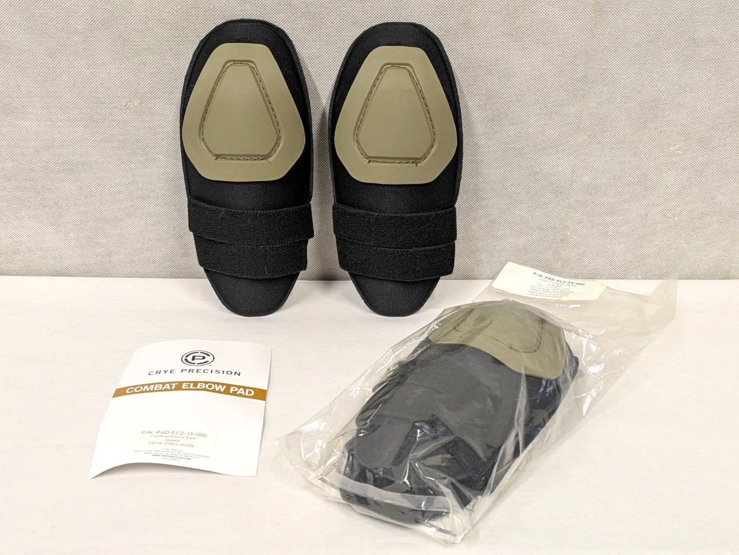 Crye Precision Combat Elbow Pads - Green