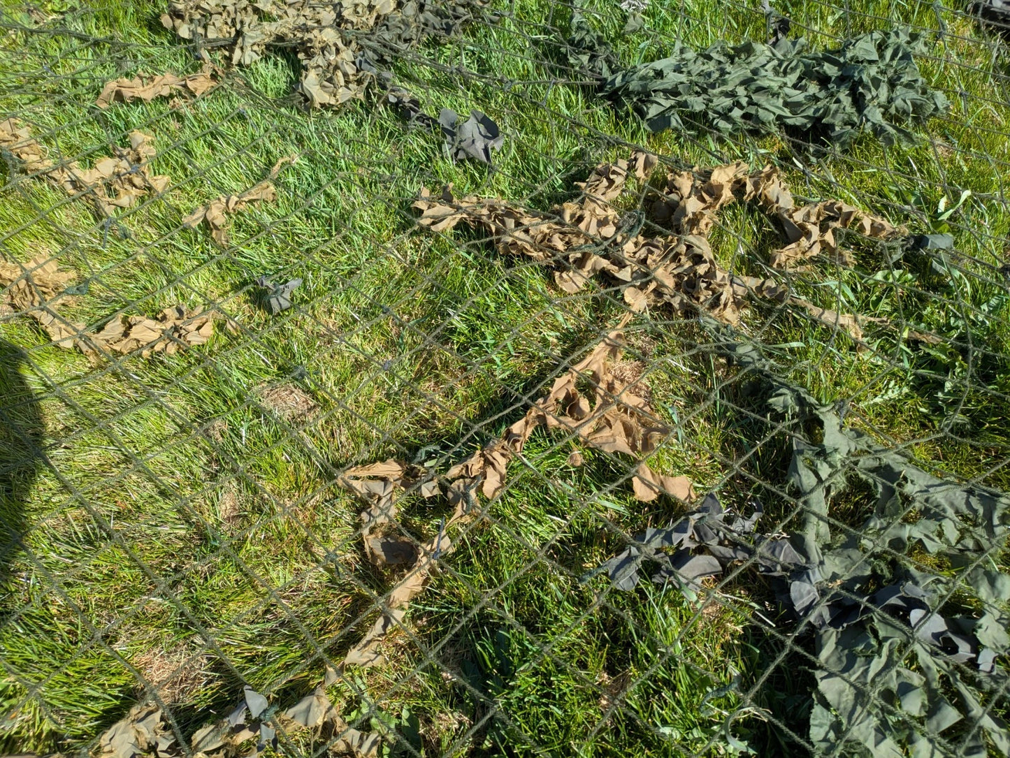 British Army Woodland Camo Camouflage Netting