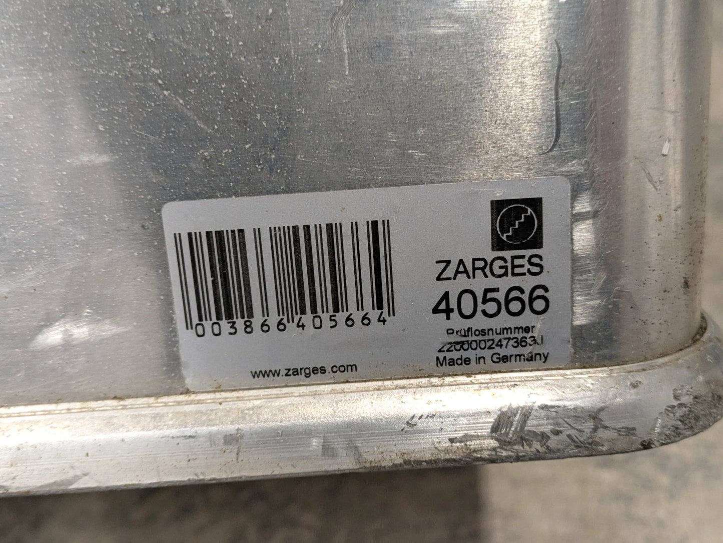 Zarges 40566 K470 Aluminium Lockable Transport Equipment Flight Storage Case Box