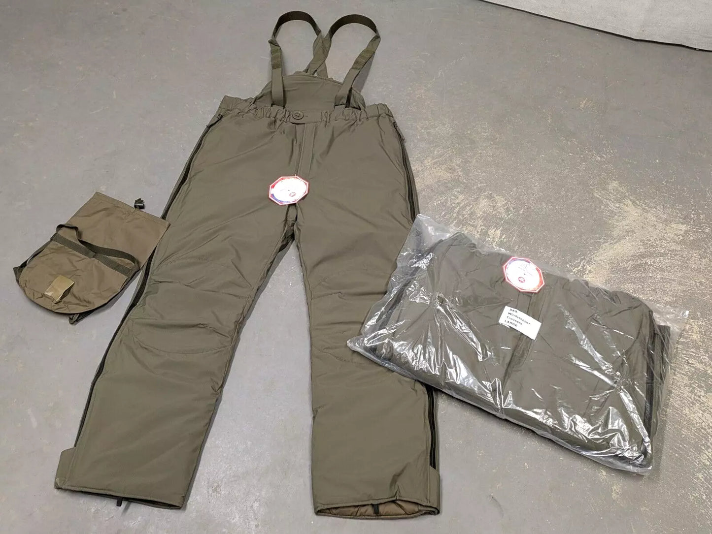 Carinthia HIG Windbreaker Thermal Trousers with Braces