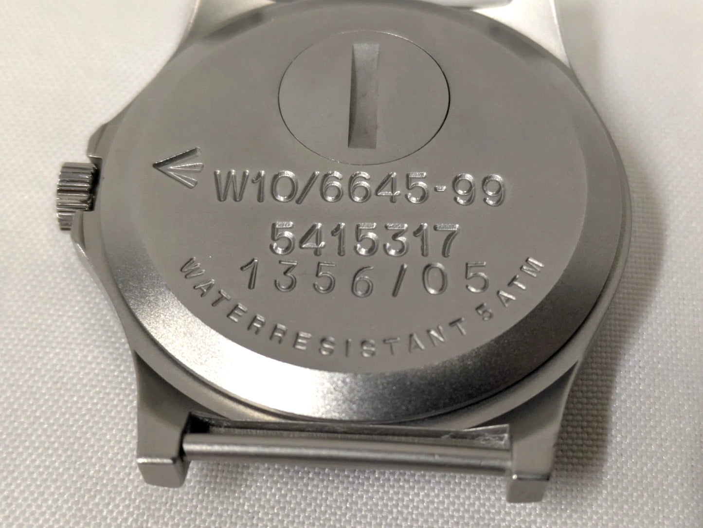 British Army W10 CWC Watch - Dated 2005