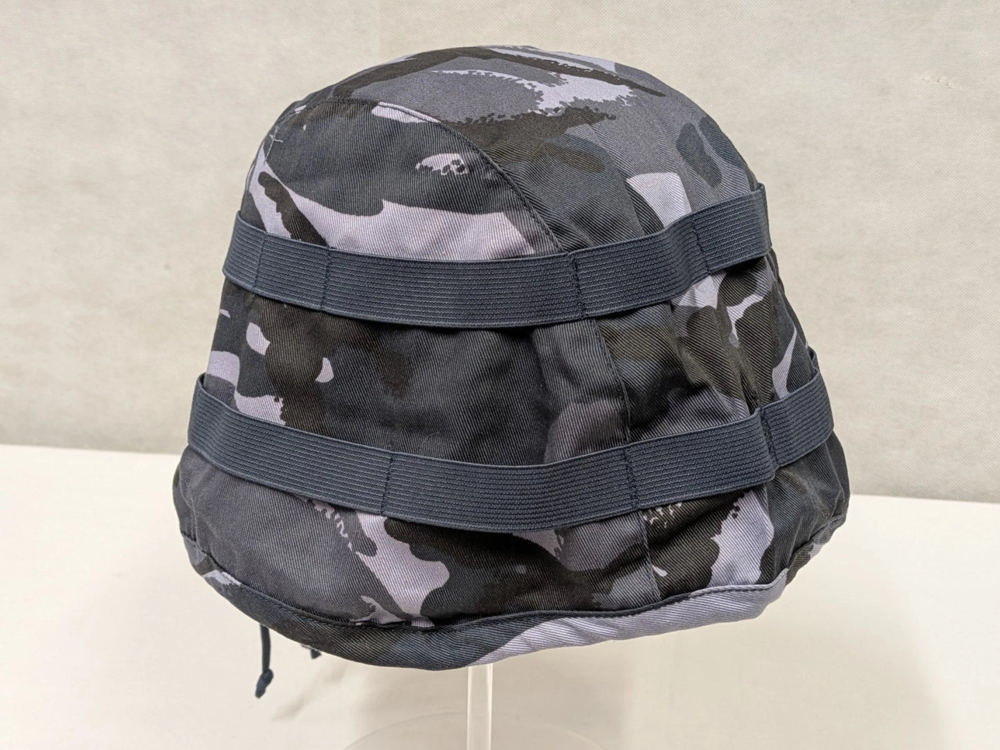 British Army OPFOR Blue DPM Camo MK7 Combat Helmet Cover