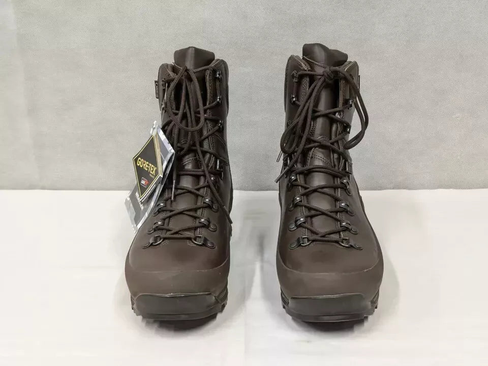 Iturri Brown Leather Goretex Cold Wet Weather Combat Boots