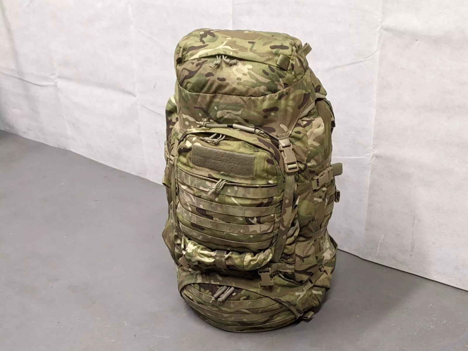 British Army MTP Camo Virtus GU 90L Bergen Rucksack Backpack