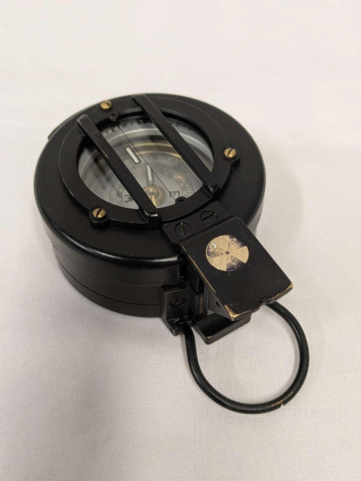 Francis Barker M-73 Prismatic Marching Compass (Degrees)