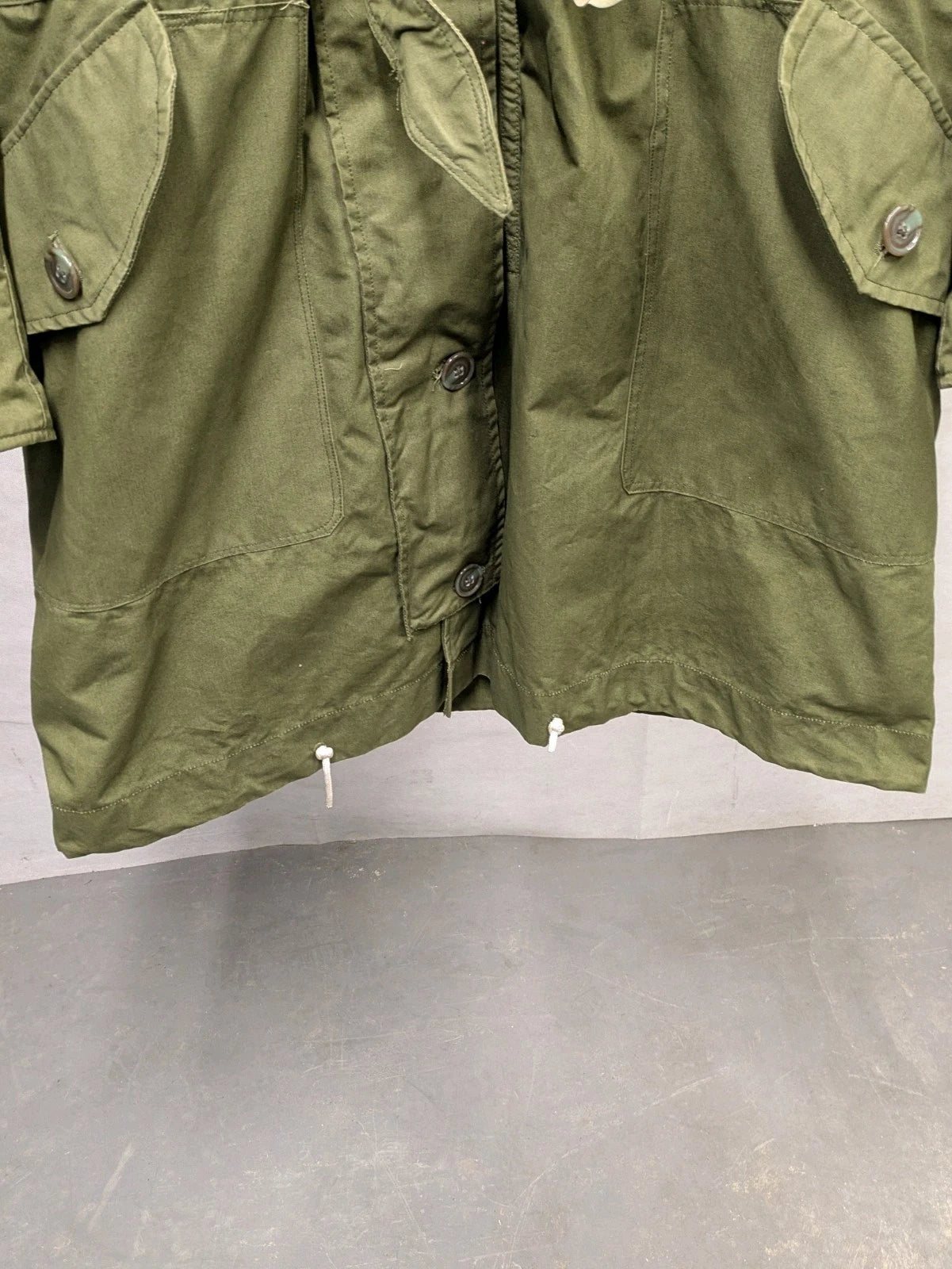 British Army 1951 Pattern Green Ventile Parka Jacket Coat Sealed Pattern - Size 8