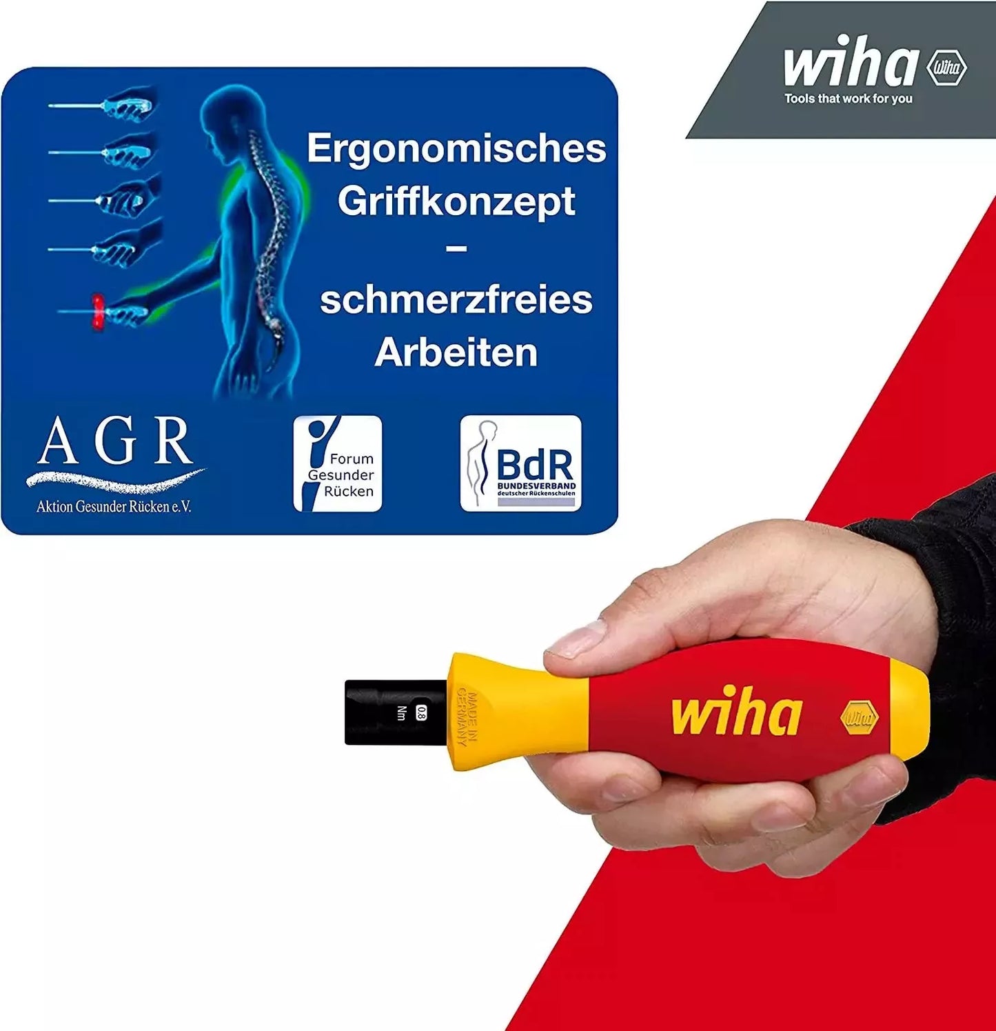 Wiha 5 Piece Torque VDE Insulated Slim Pozidrive Terminal Screwdriver Set 38074