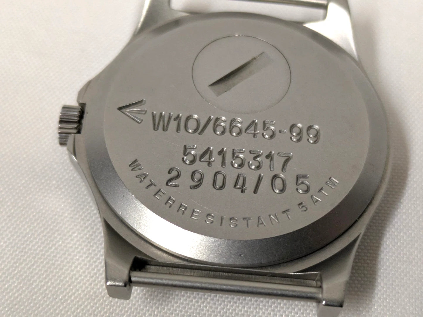 British Army W10 CWC Watch - Dated 2005