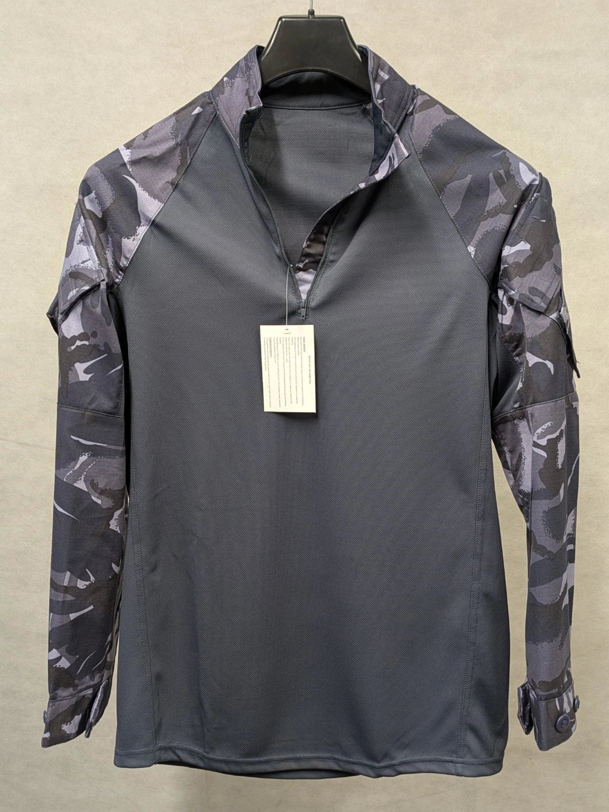 British Army OPFOR Blue DPM Camo UBAC Under Body Armour Combat Shirt - NEW