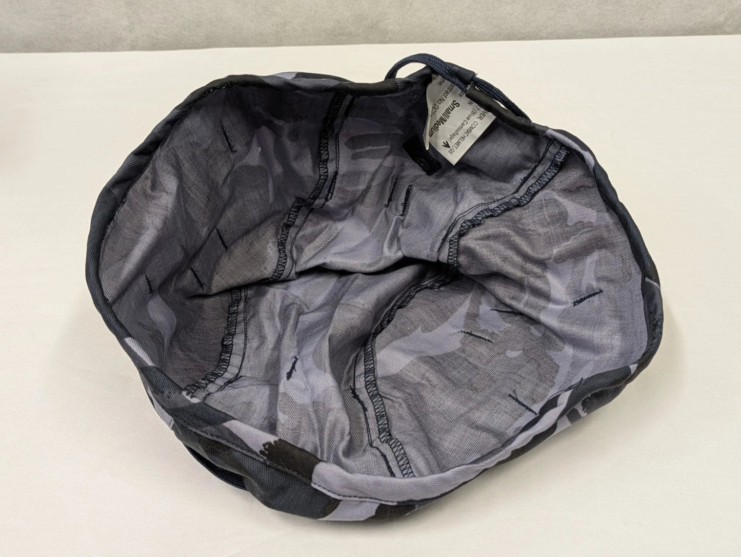 British Army OPFOR Blue DPM Camo MK7 Combat Helmet Cover