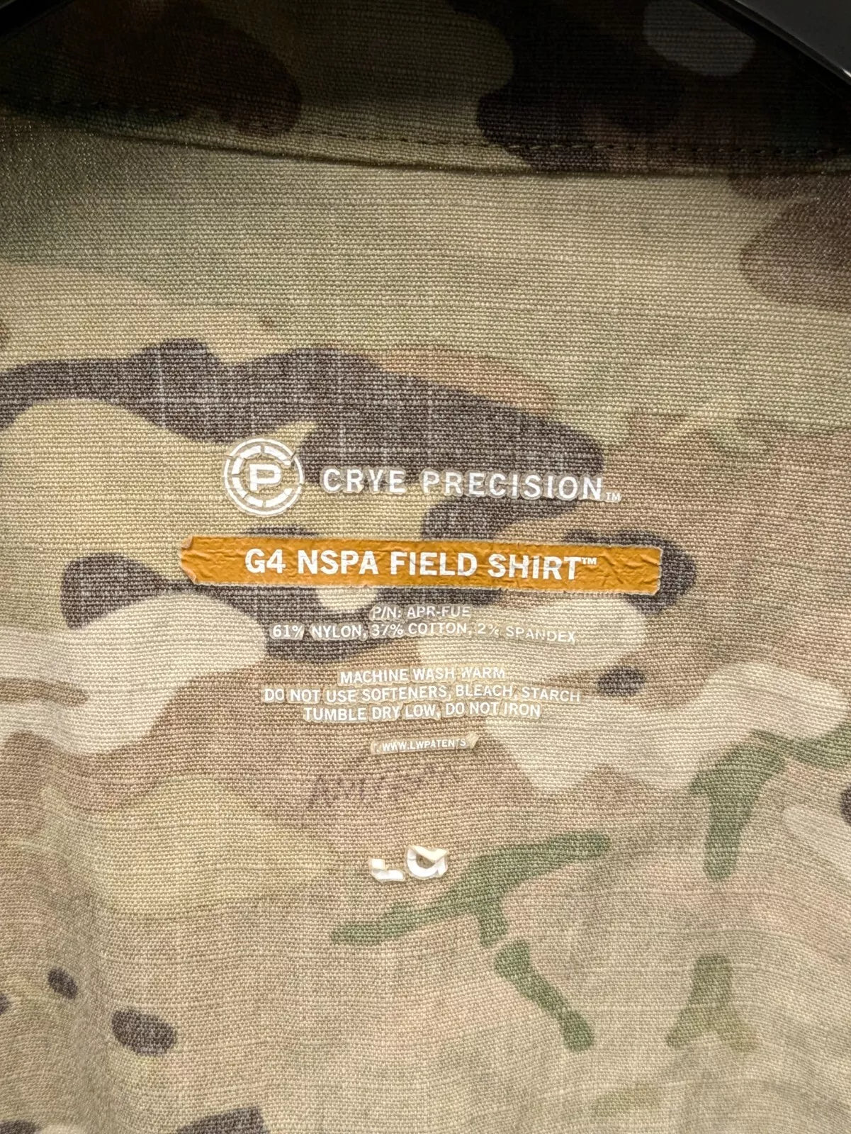 Crye Precision Multicam NSPA G4 Field Shirt