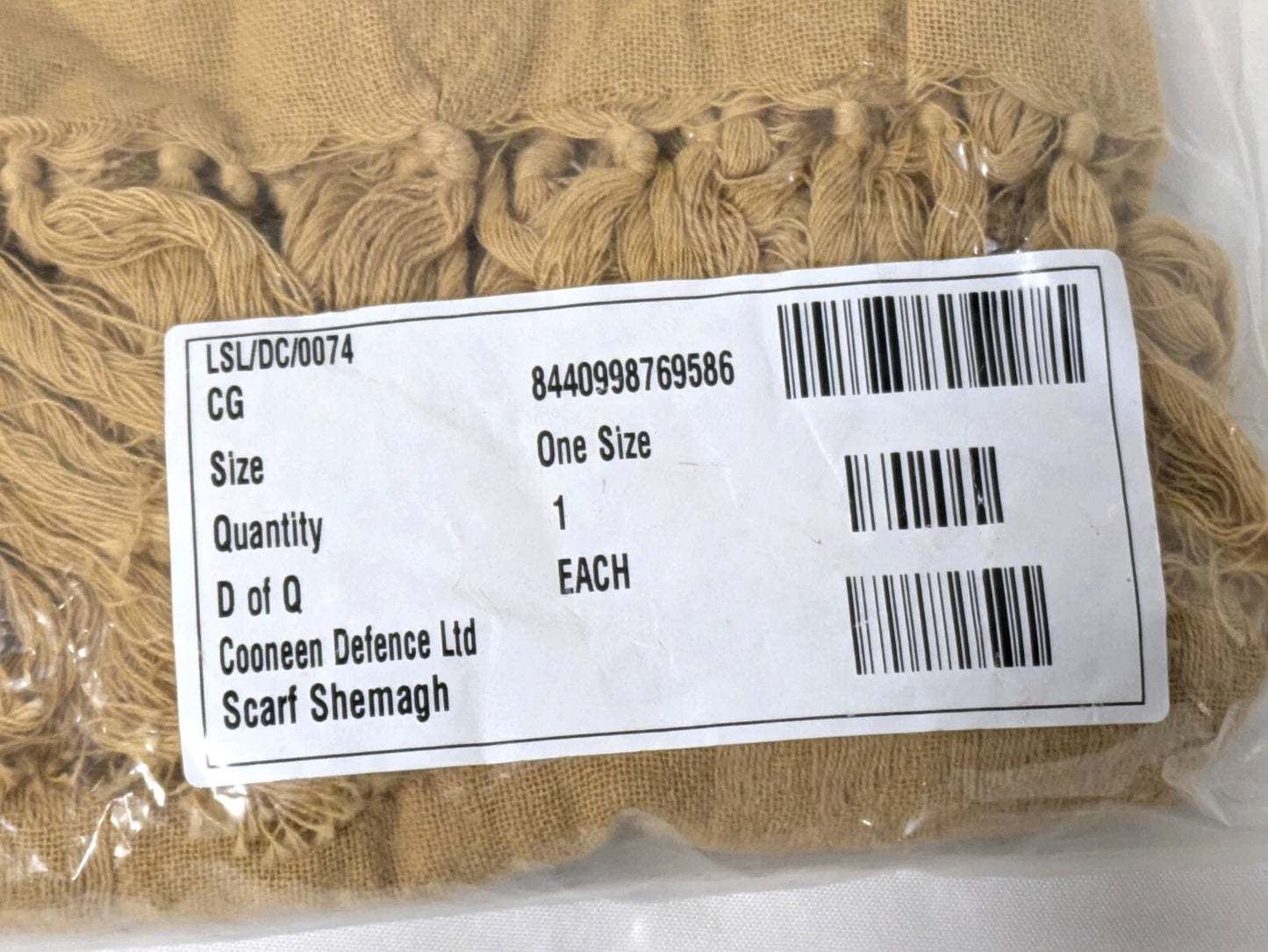 British Army Military Desert Shemagh Head Scarf