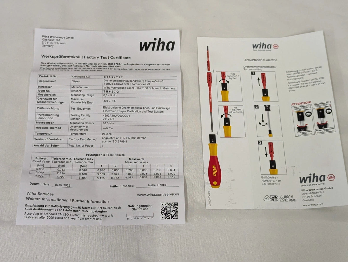 Wiha 5 Piece Torque VDE Insulated Slim Pozidrive Terminal Screwdriver Set 38074