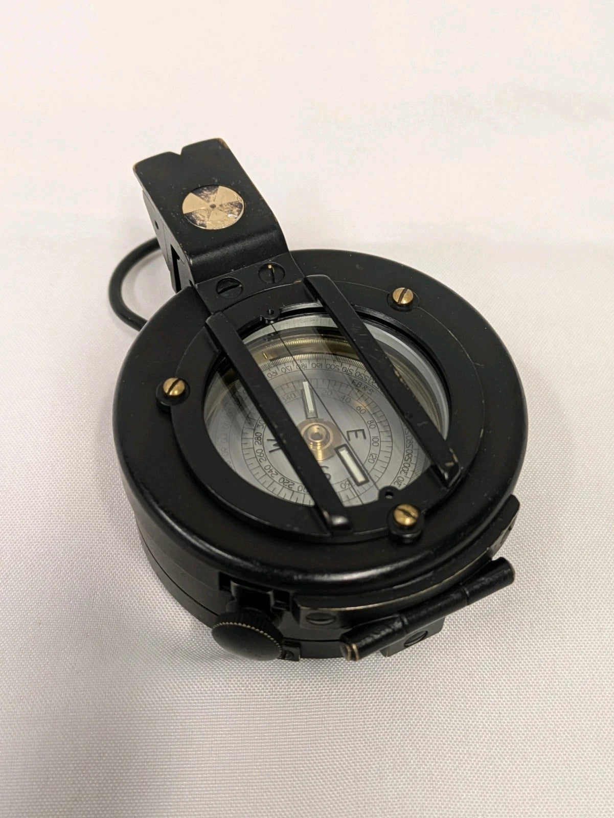 Francis Barker M-73 Prismatic Marching Compass (Degrees)