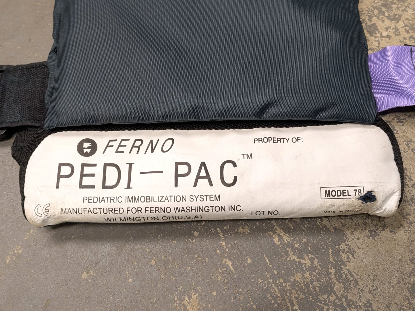 Ferno Model 78 Pedi-Pac Full Body Pediatric Medical Stretcher
