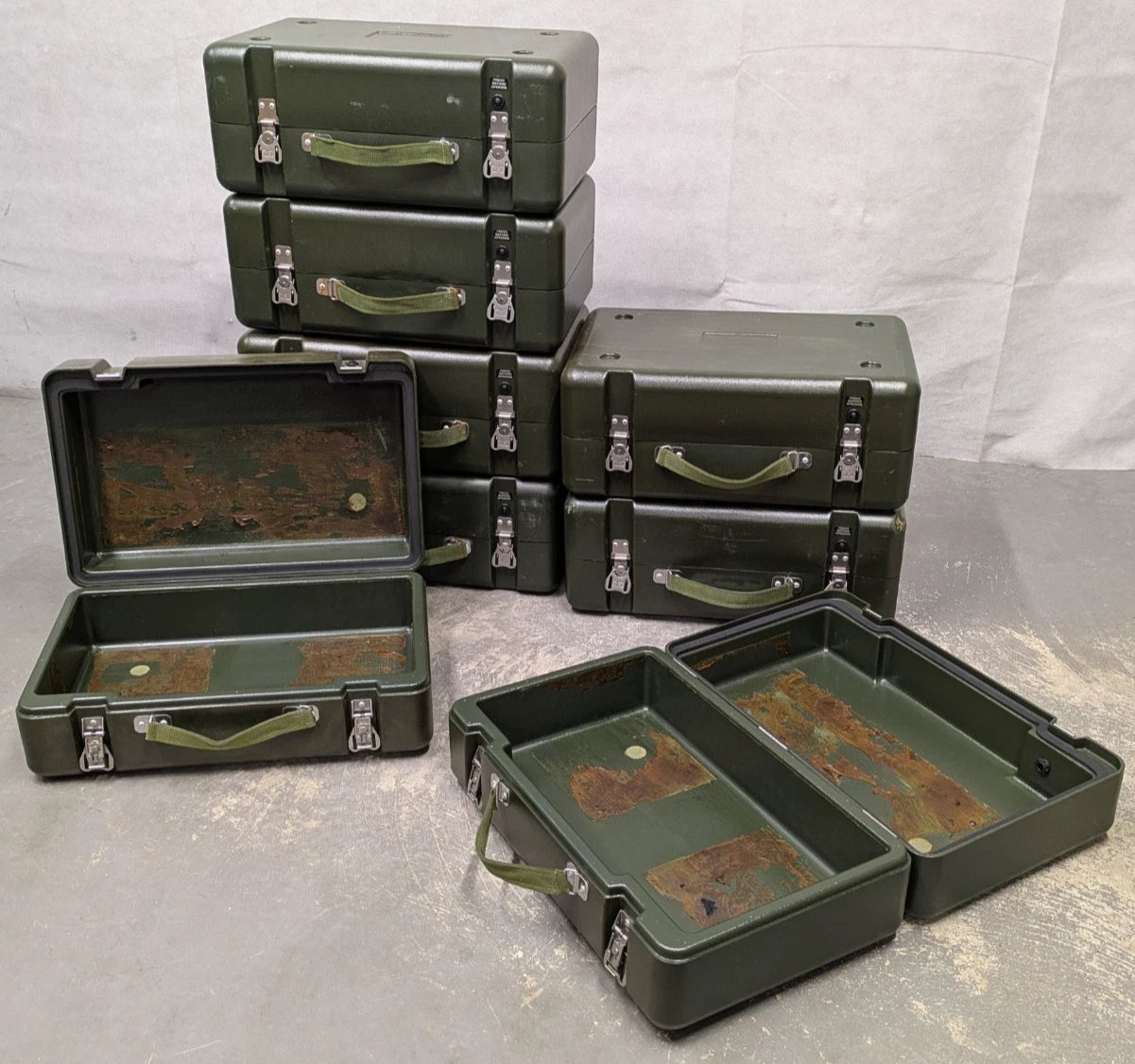 British Army Heavy Duty Equipment Transport Storage Case Box - Large