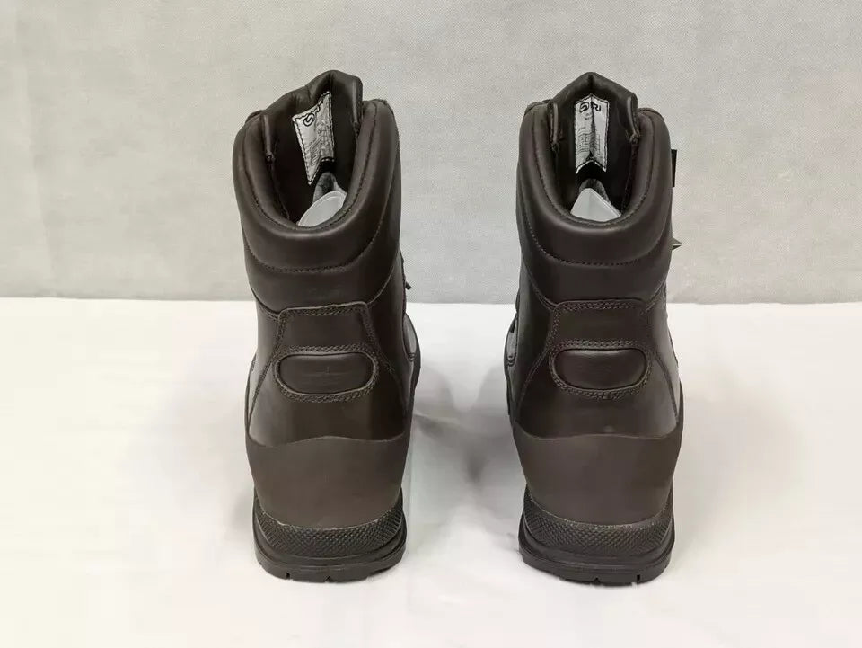 Iturri Brown Leather Goretex Cold Wet Weather Combat Boots