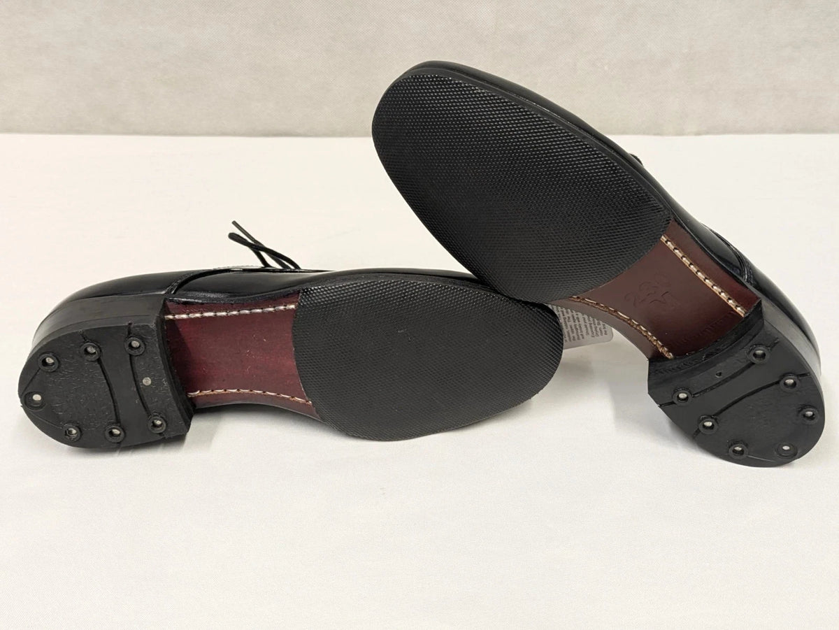 Ladies Black Leather Gibson Dress Uniform Parade Shoes