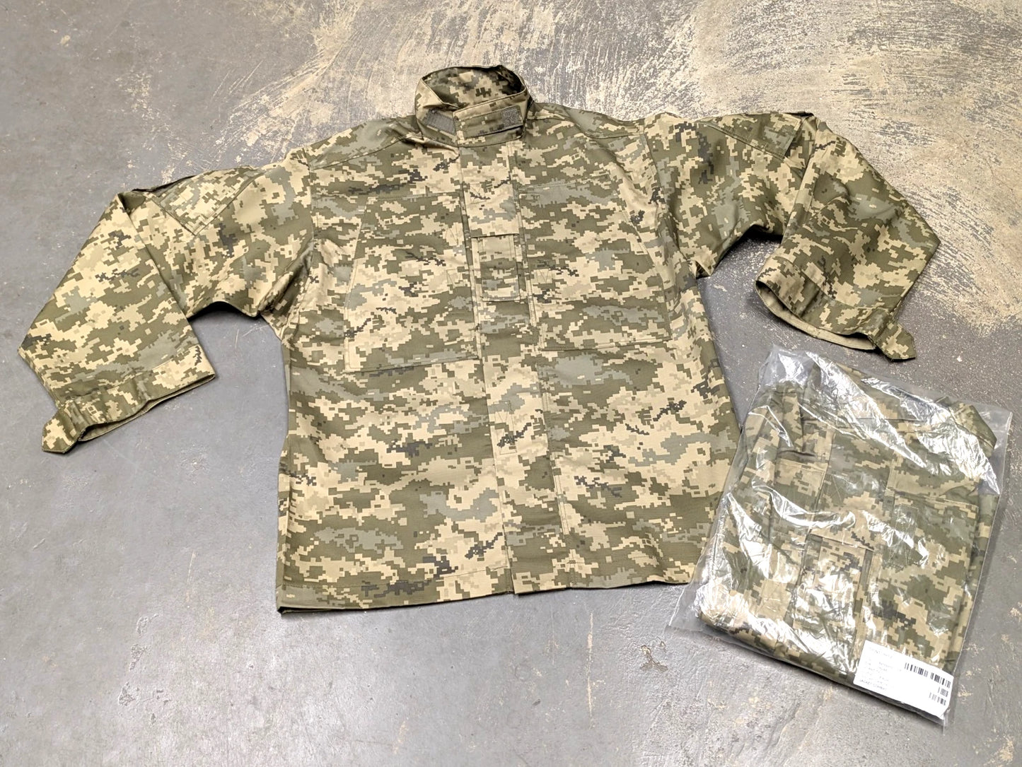 OP INTERFLEX MM-14 Digital Pixel Camo Combat Shirt Jacket - NEW