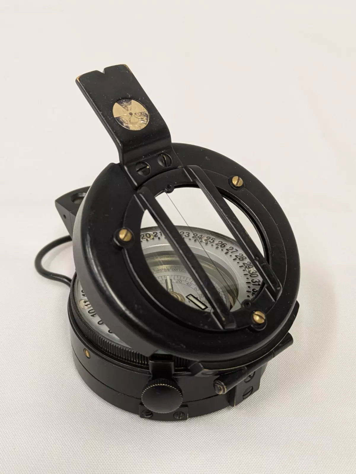 Francis Barker M-73 Prismatic Marching Compass (Degrees)