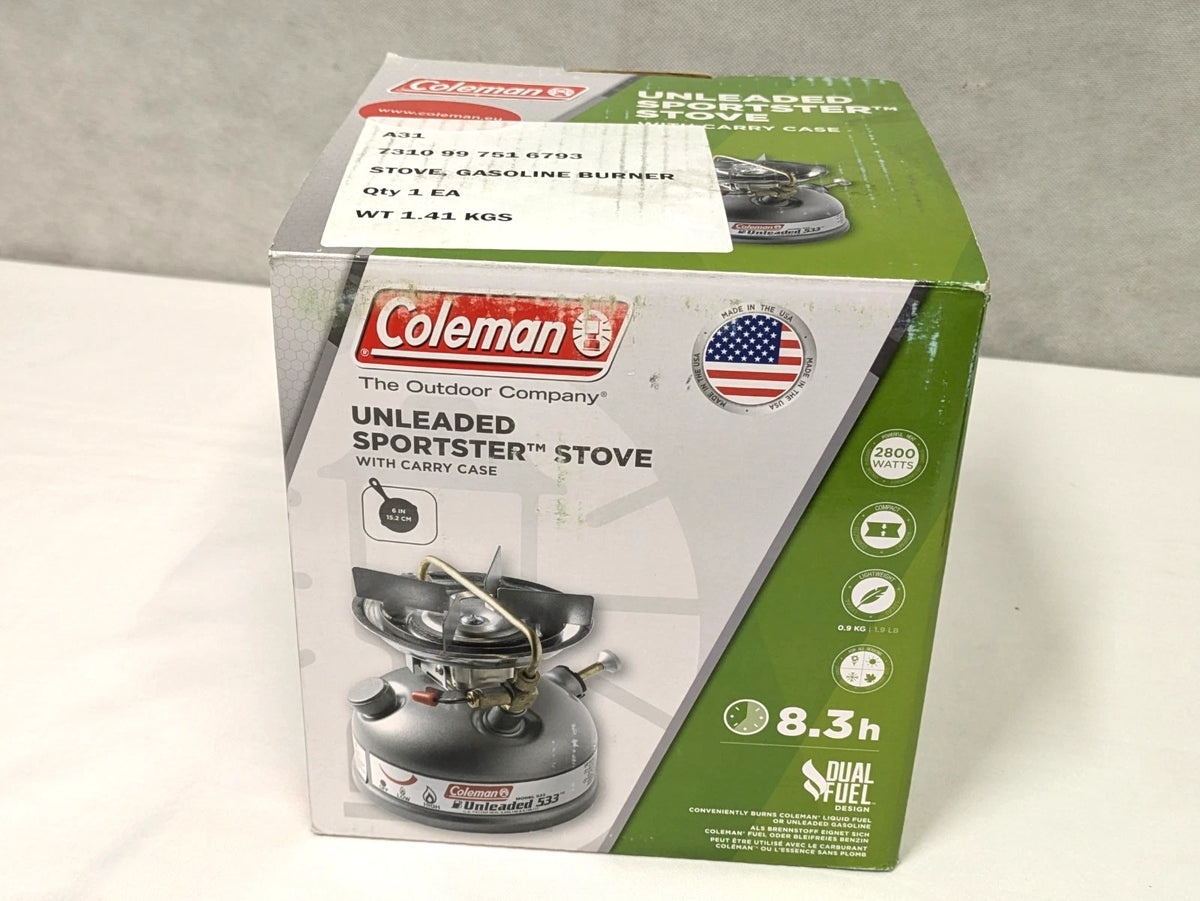 Coleman 533 Sportster Multi Fuel Stove Cooker