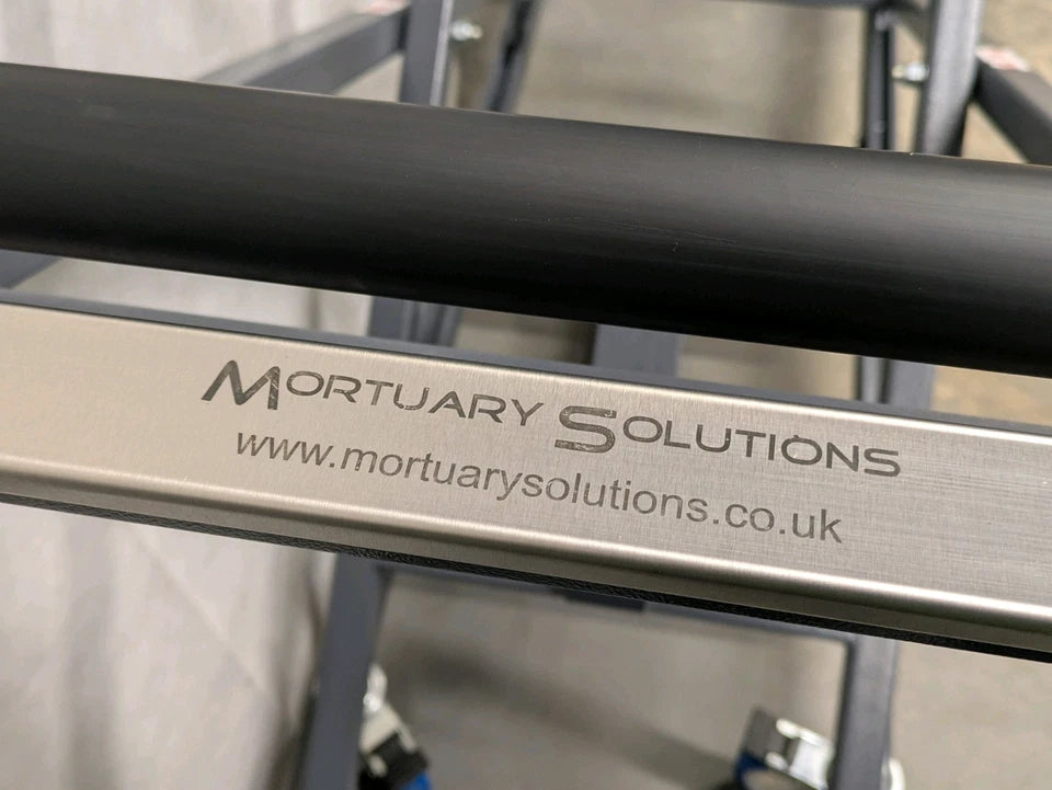 Mortuary Solutions Manual Hydraulic Stacking Trolley