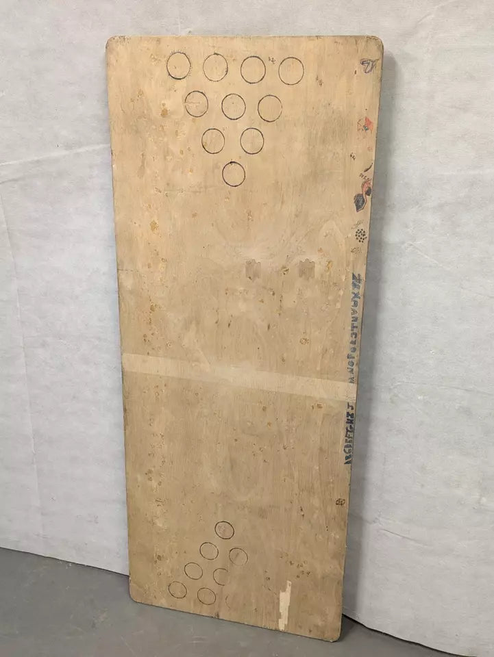 British Army Lightweight Wooden Folding Field Table