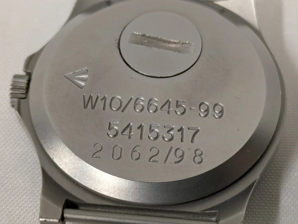British Army W10 CWC Watch - Dated 1998