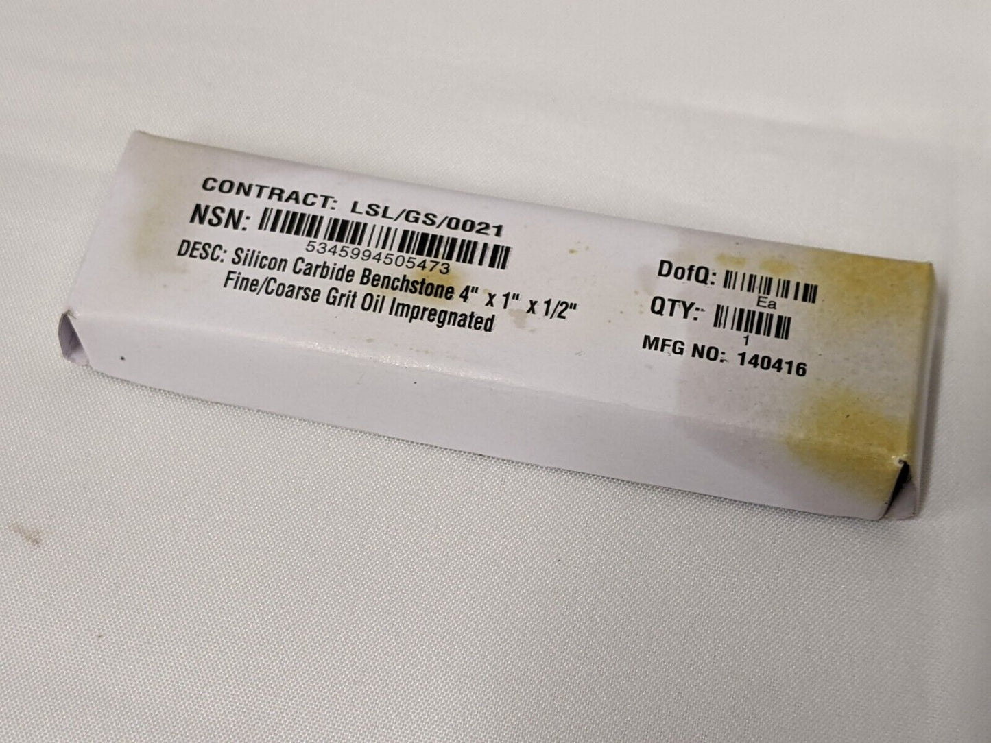 Knife Sharpening Silicon Carbide Double Sided Oil Stone Kit