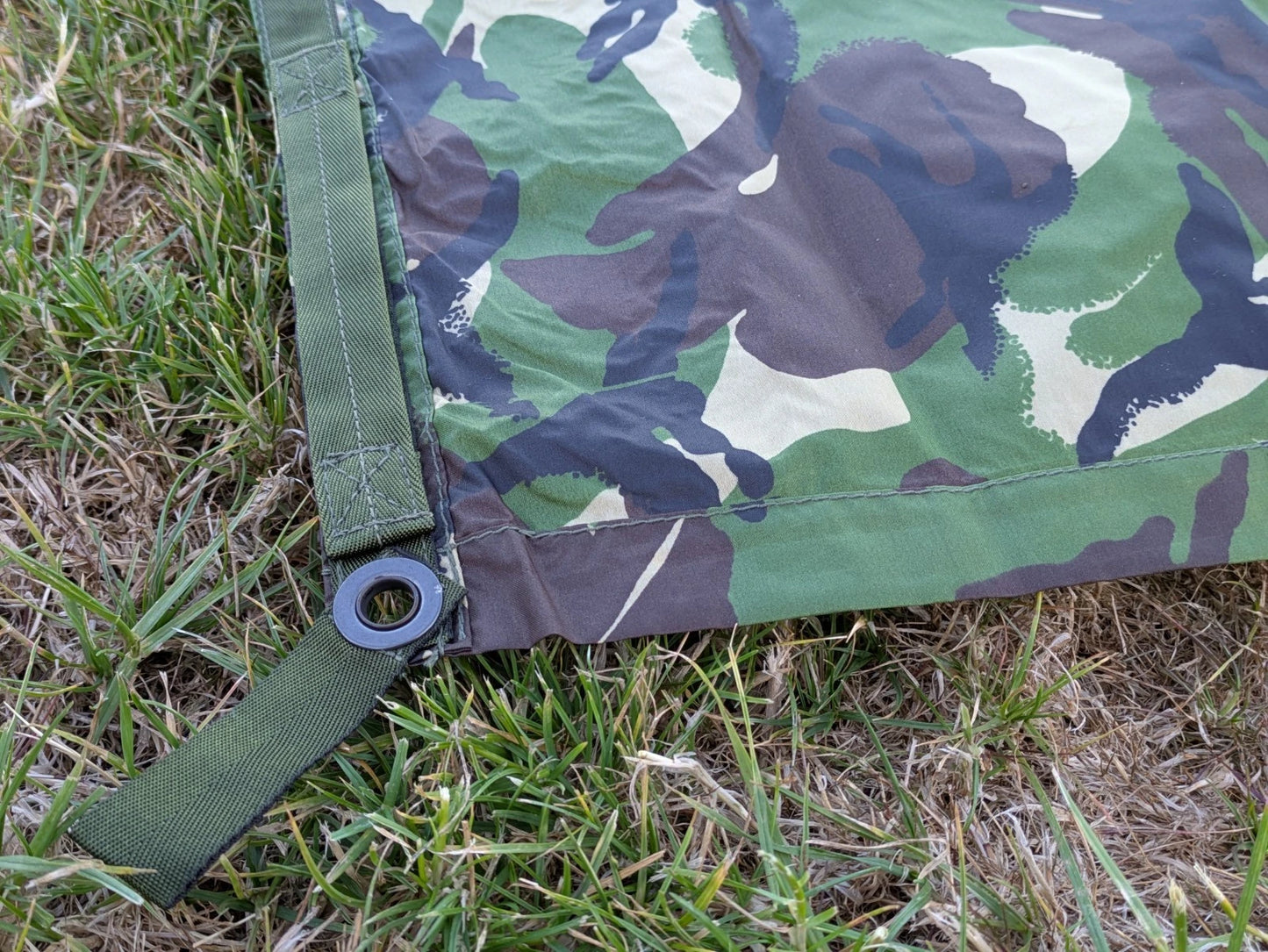 DPM Camo Basha Ground Sheet Waterproof Shelter Cover - NEW